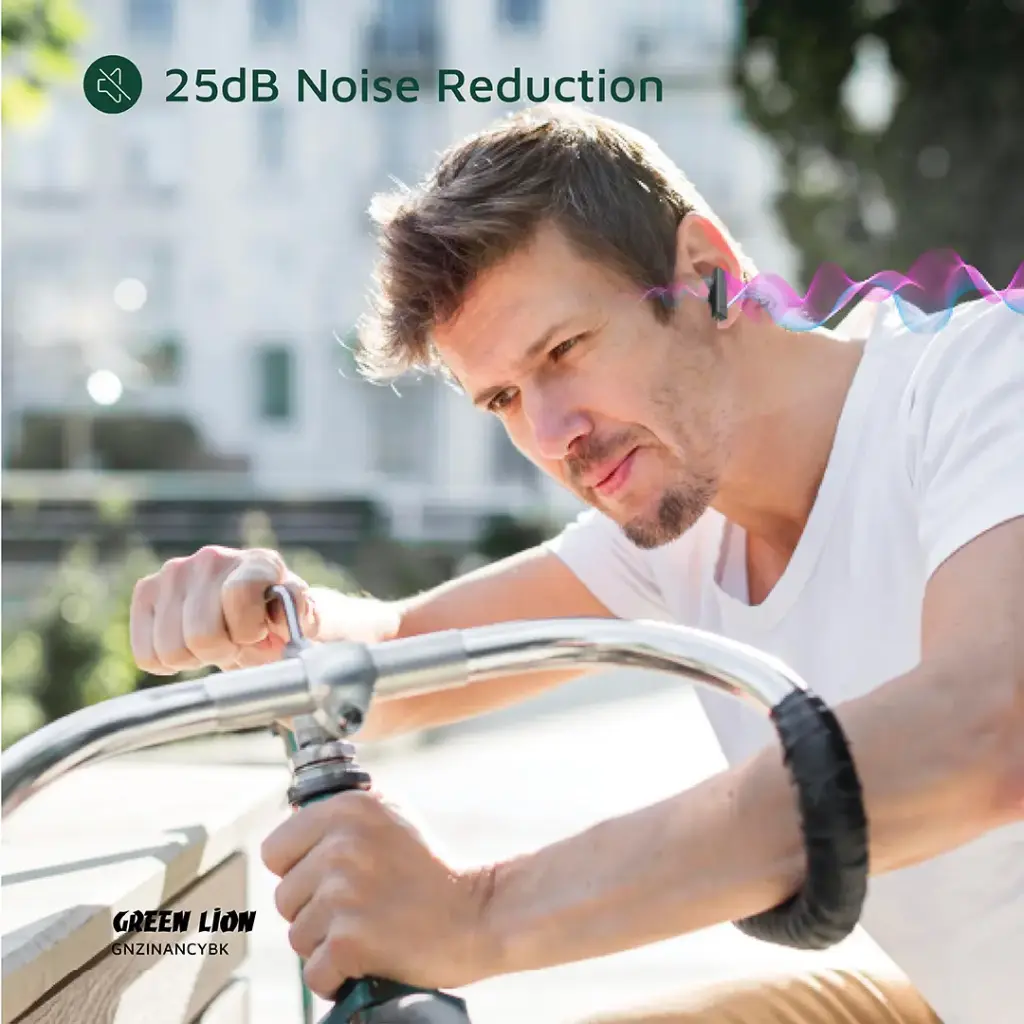 Green Lion ZINC Y Metal Earbuds TWS with ANC 3