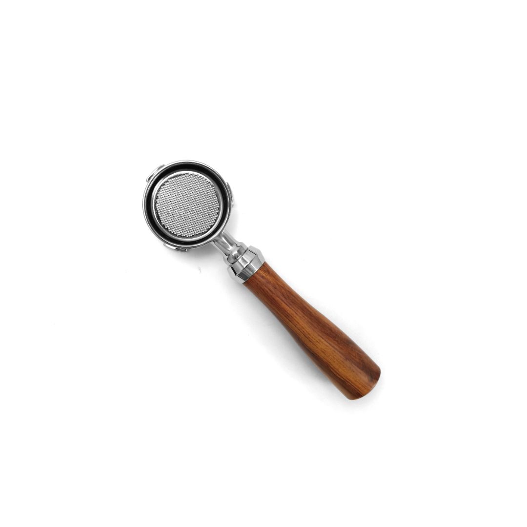 LePRESSO Espresso Portafilter with Wooden Handle 6