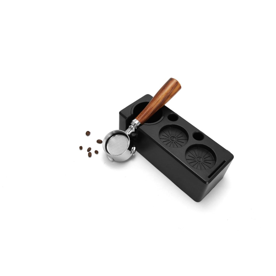 LePRESSO Espresso Portafilter with Wooden Handle 7