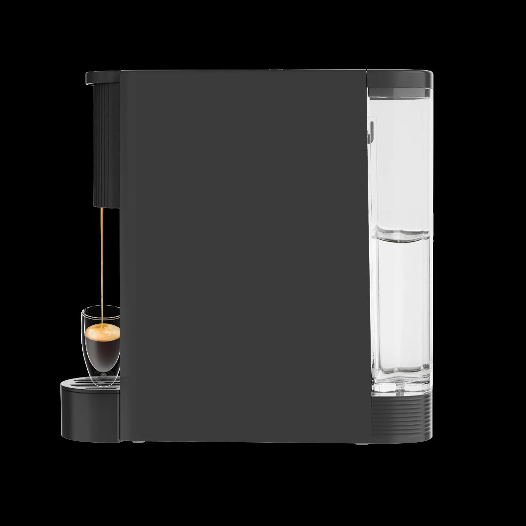Compact Black Coffee Machine 8