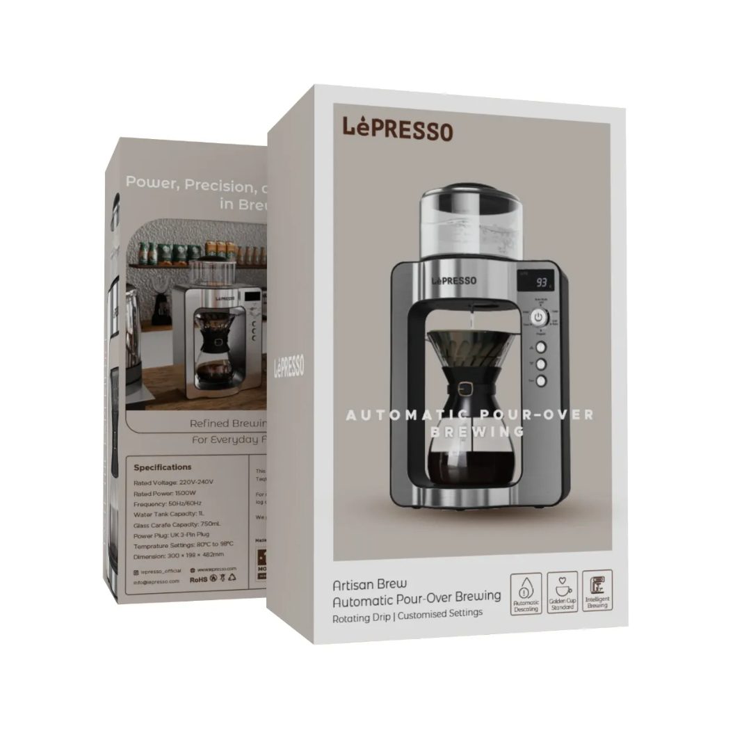LèPRESSO Automatic Pour Over Coffee Maker 6