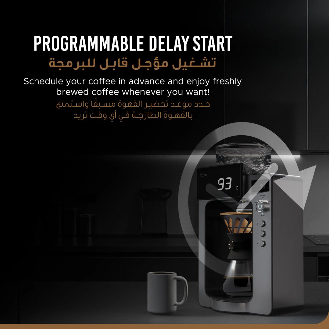 LèPRESSO Automatic Pour Over Coffee Maker 8