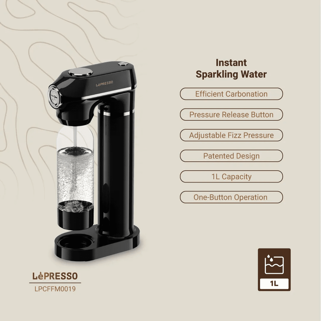 LePRESSO Soda Maker 8