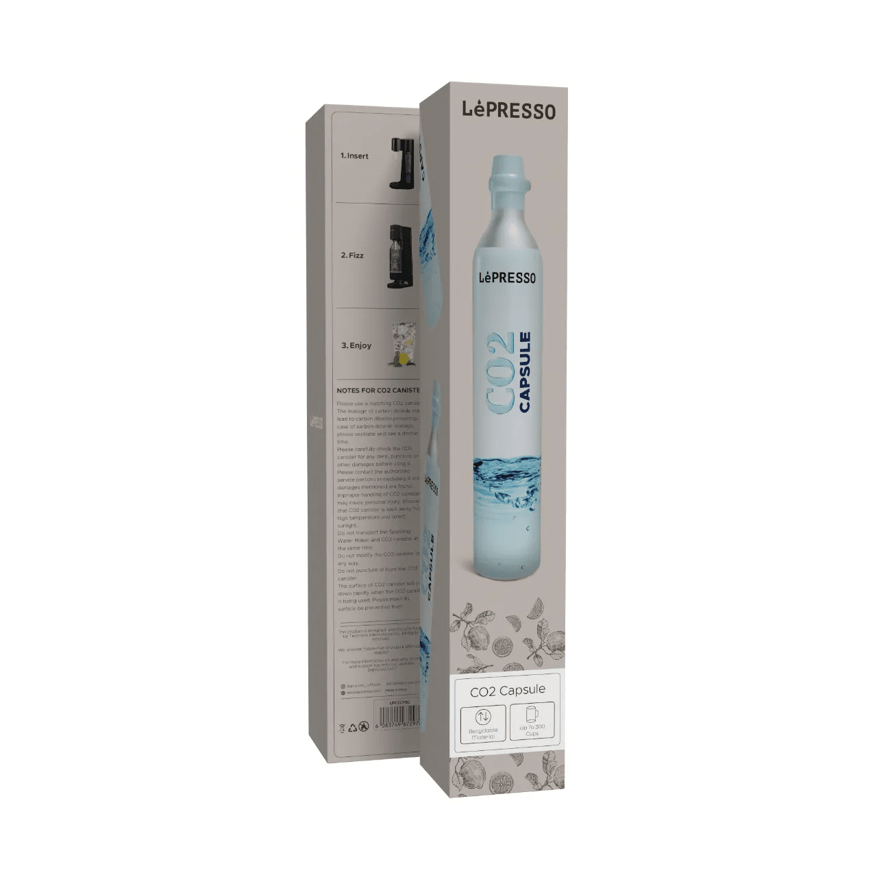 LePRESSO CO2 Capsule 2