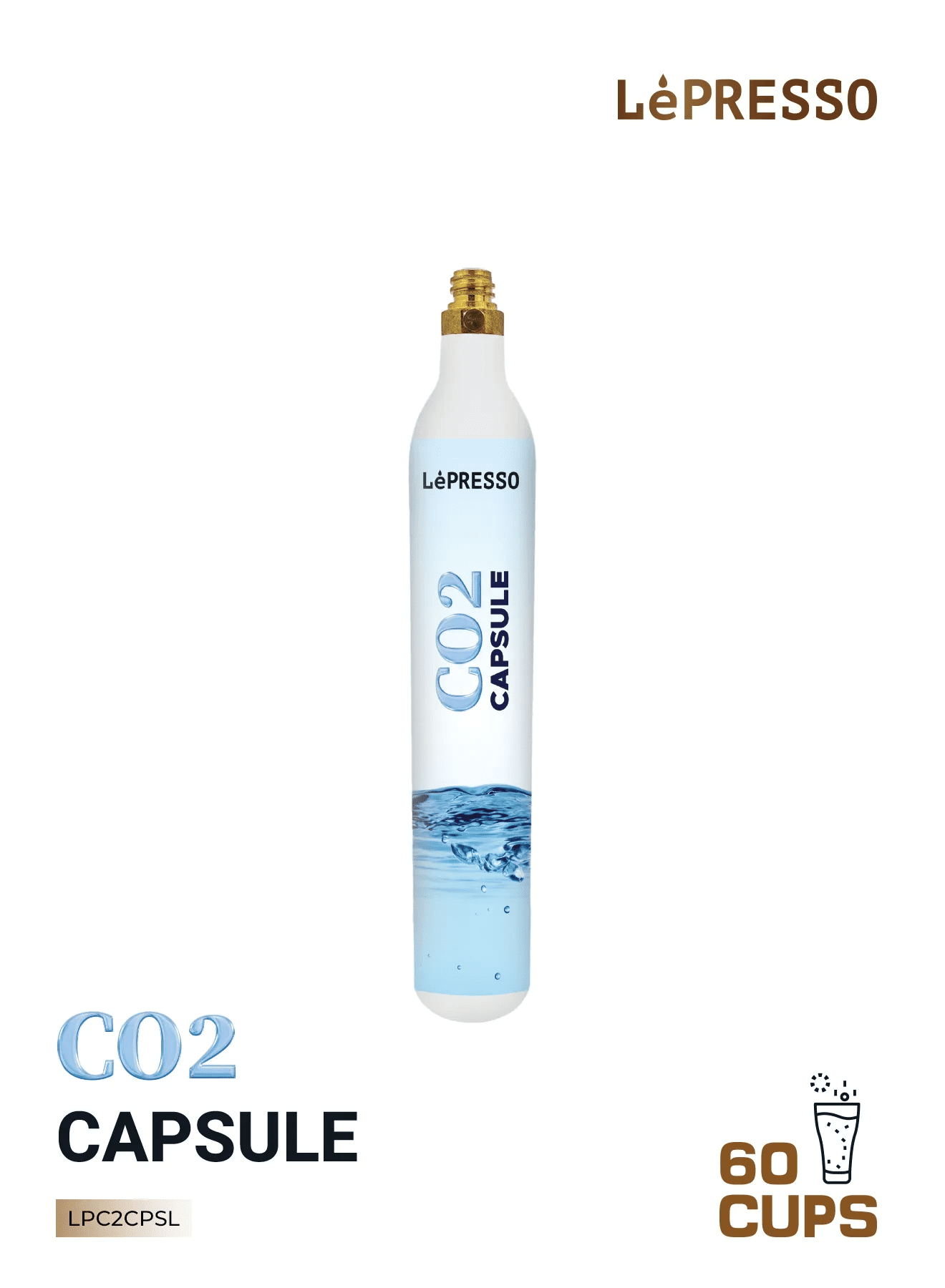 LePRESSO CO2 Capsule 8