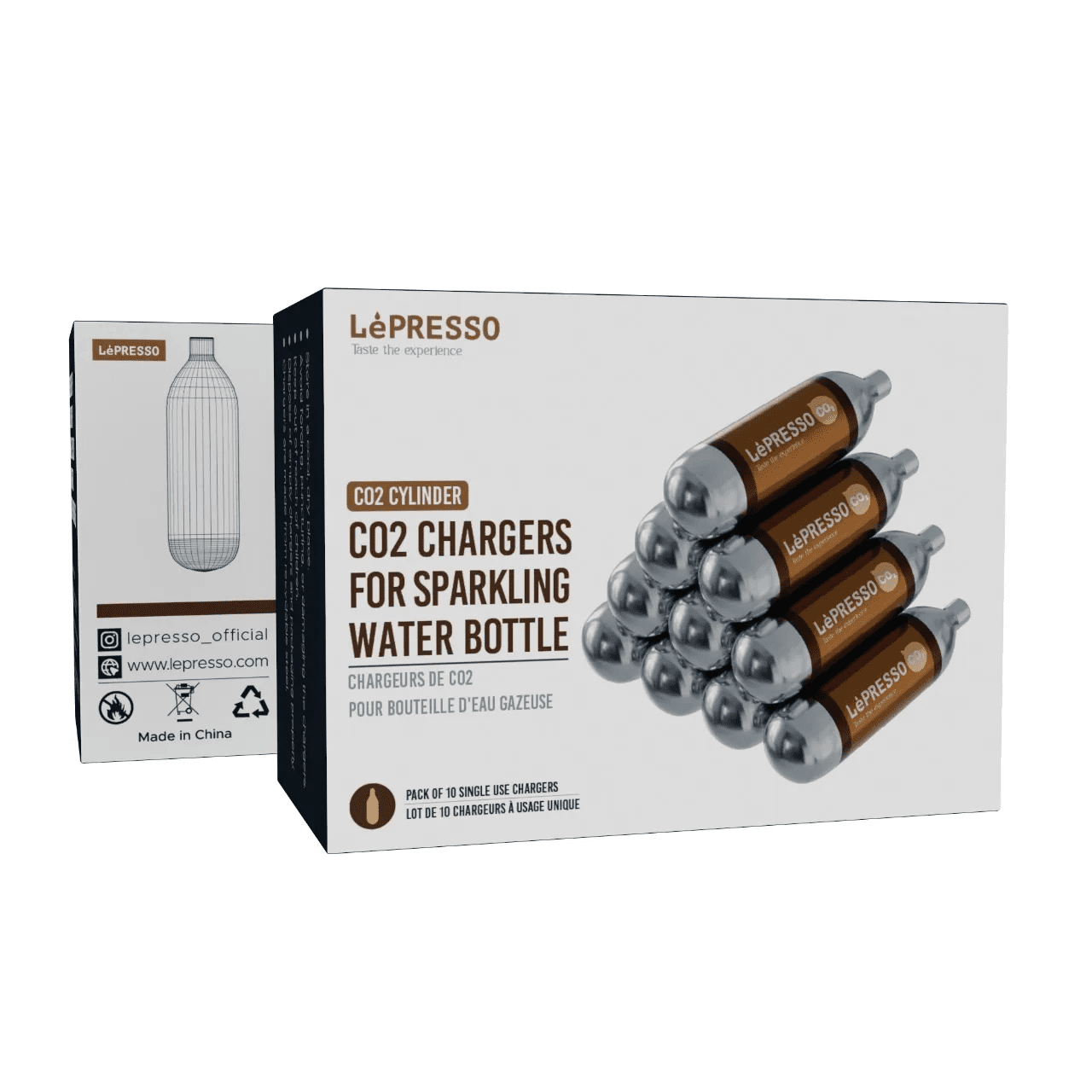 LePRESSO CO2 Cartridges Pack 2