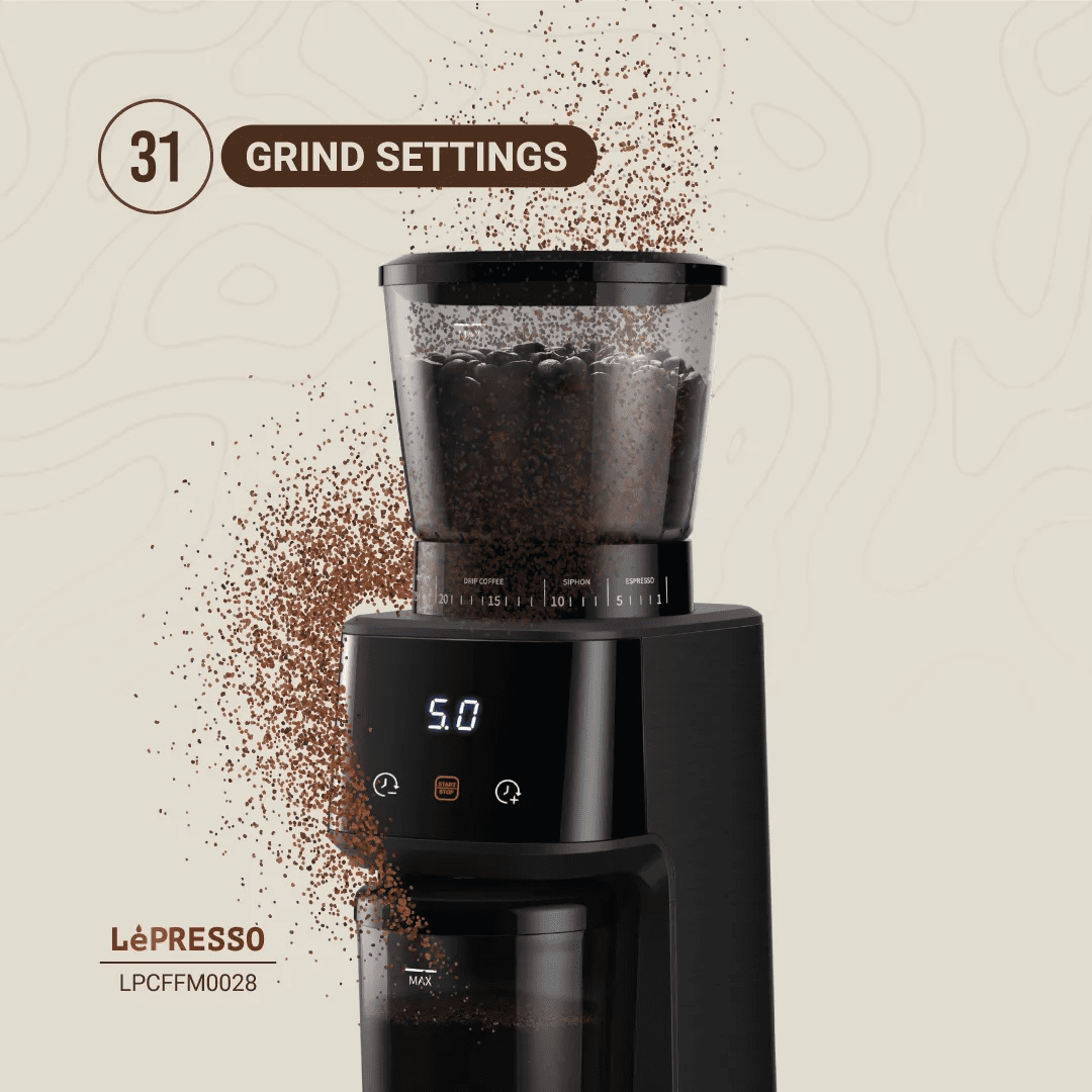 LePRESSO Electric Coffee Grinder 4