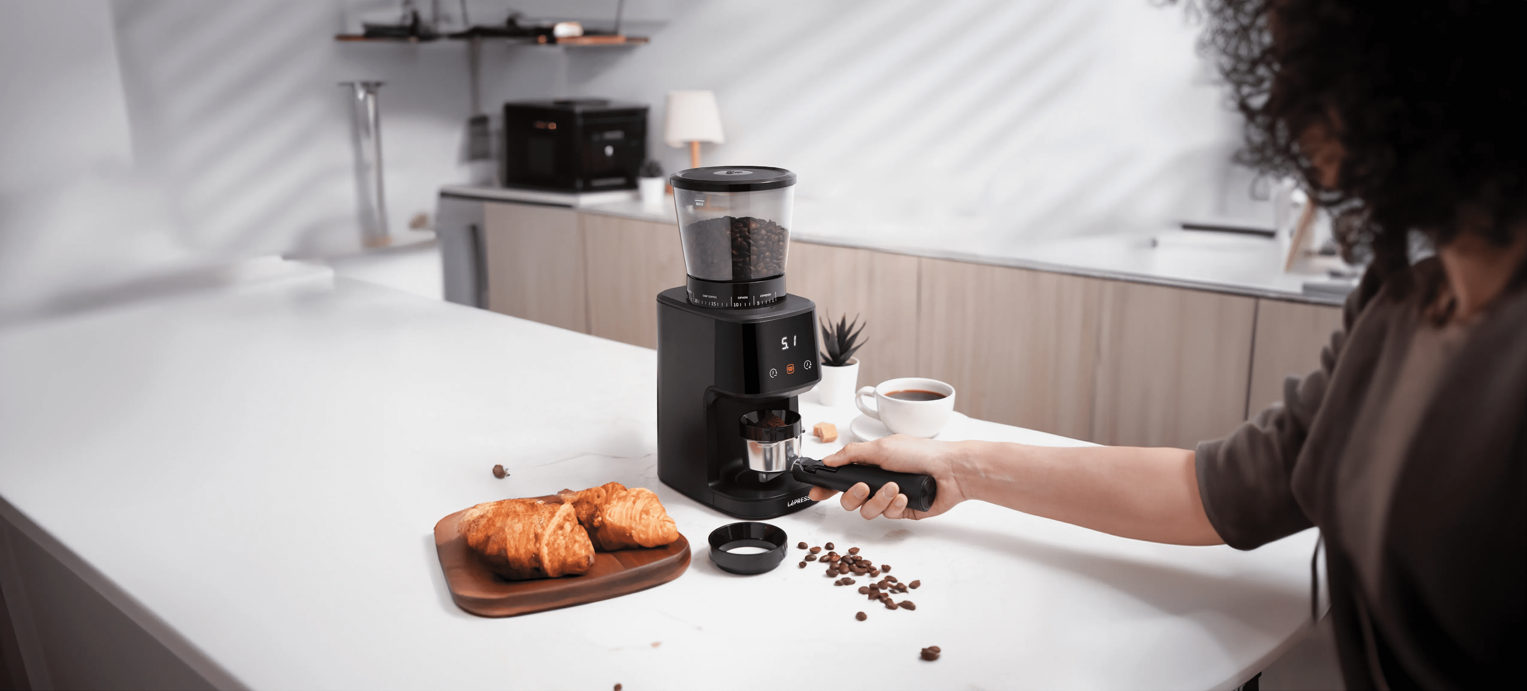LePRESSO Electric Coffee Grinder 5