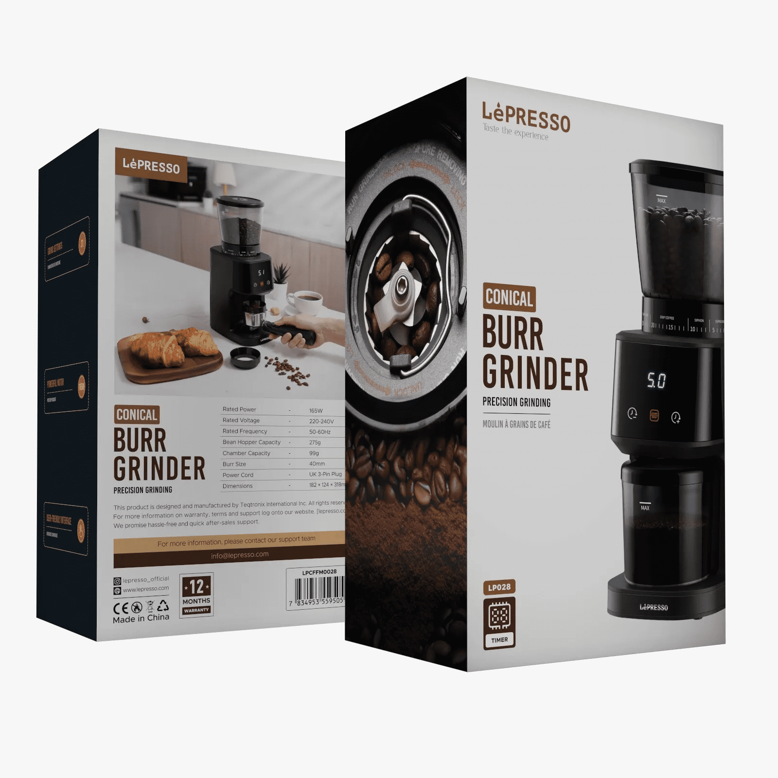 LePRESSO Electric Coffee Grinder 7