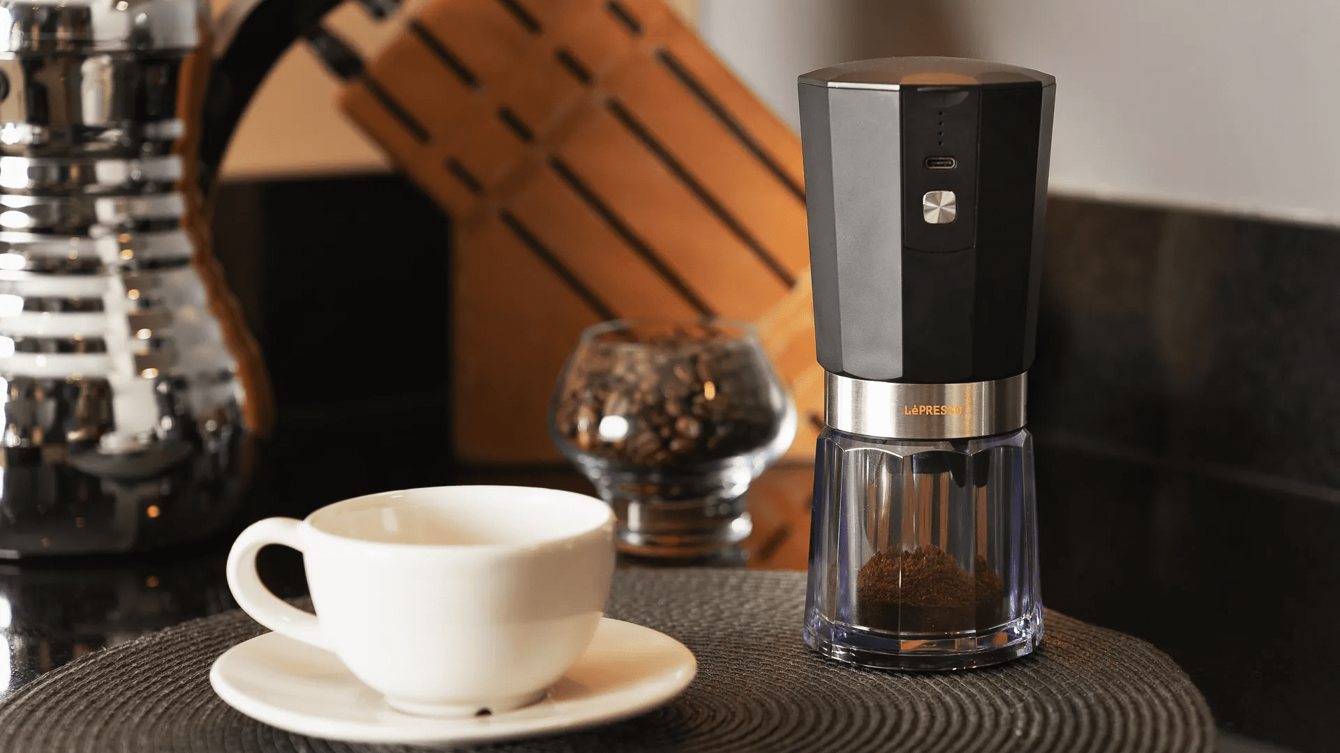 LePRESSO Portable Coffee Grinder 3