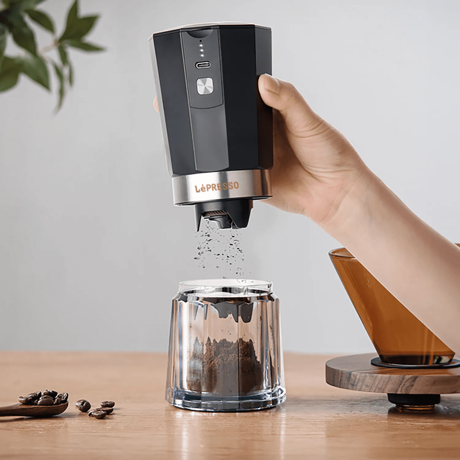 LePRESSO Portable Coffee Grinder 4
