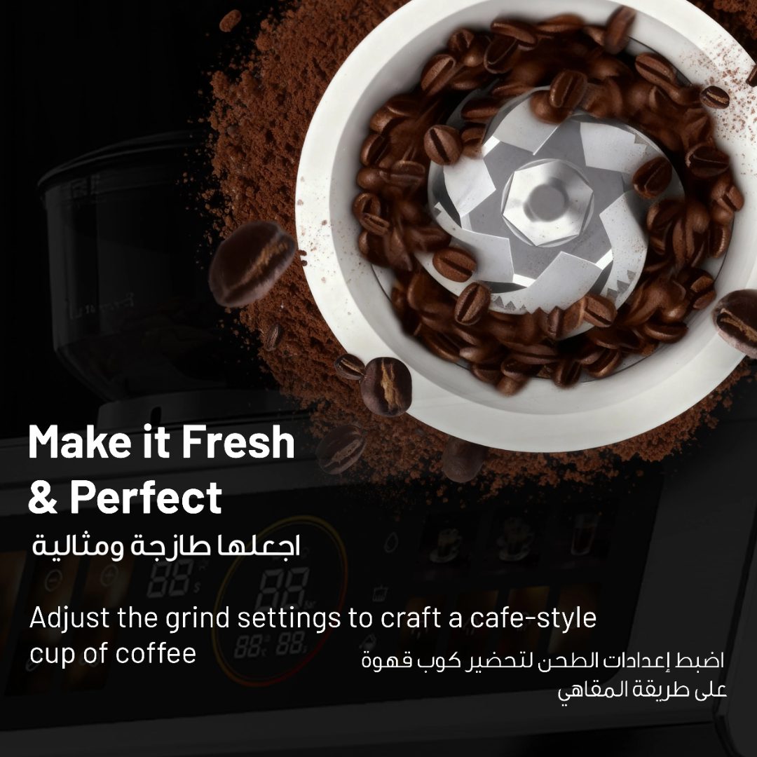 LèPRESSO Espresso Coffee Machine with Grinder 4