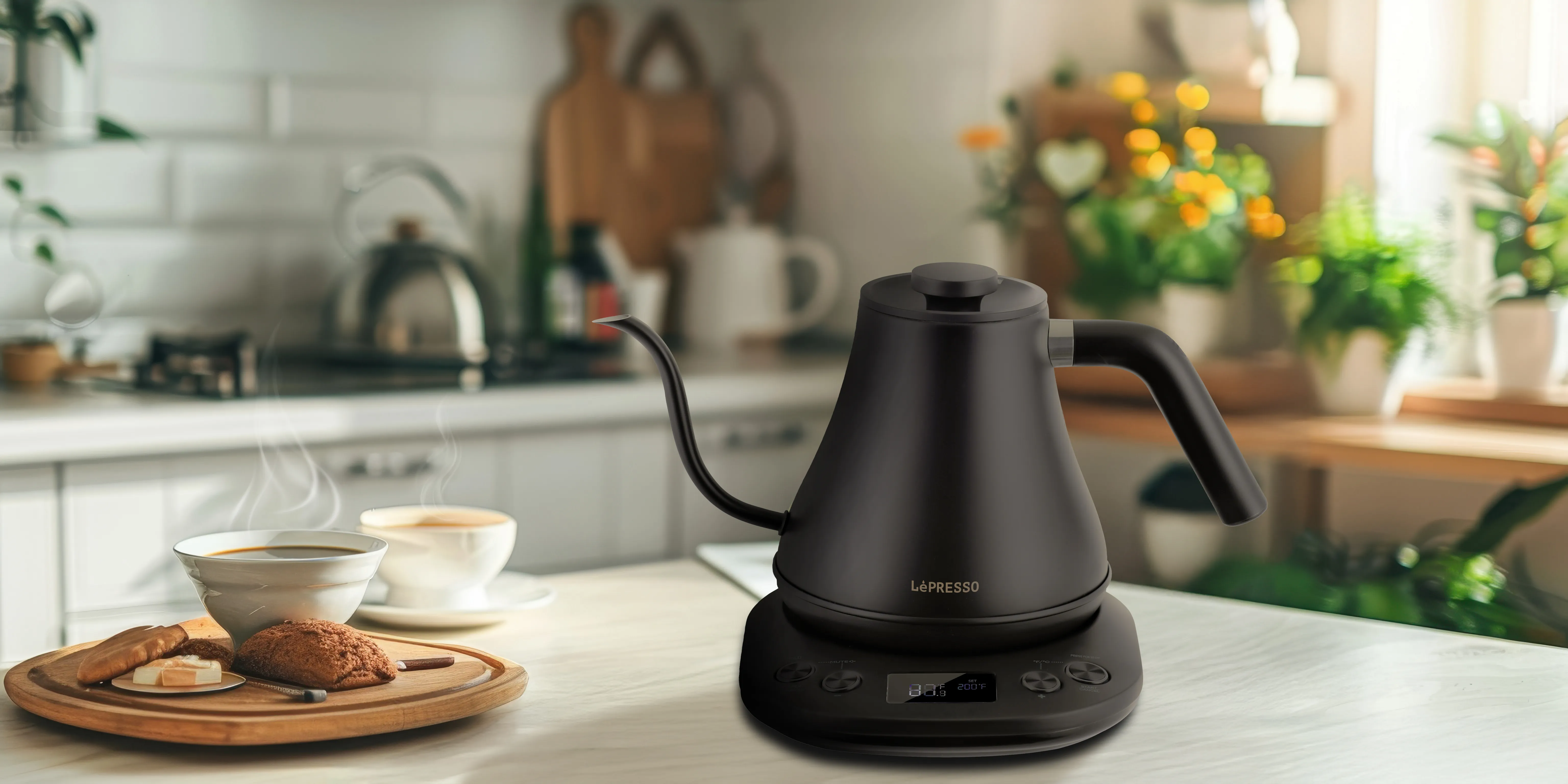 LePRESSO Electric Gooseneck Kettle 4