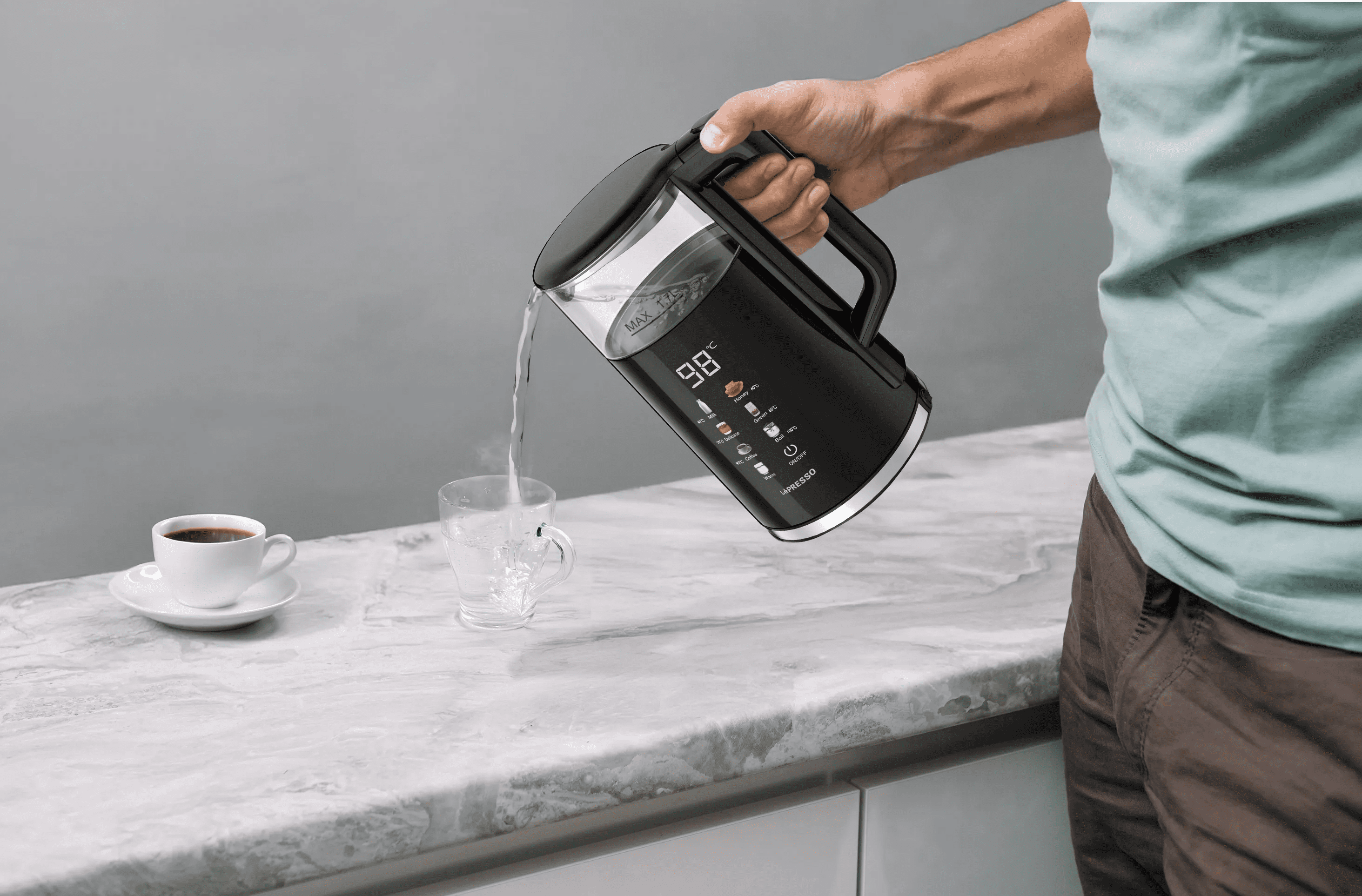 LePRESSO Electric Kettle 1.7L 4
