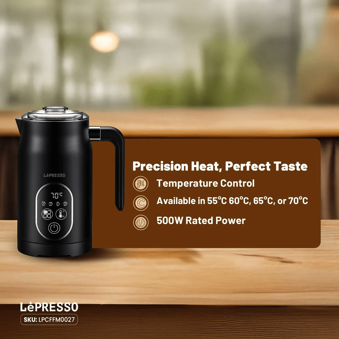 LéPRESSO Electric Milk Frother 3