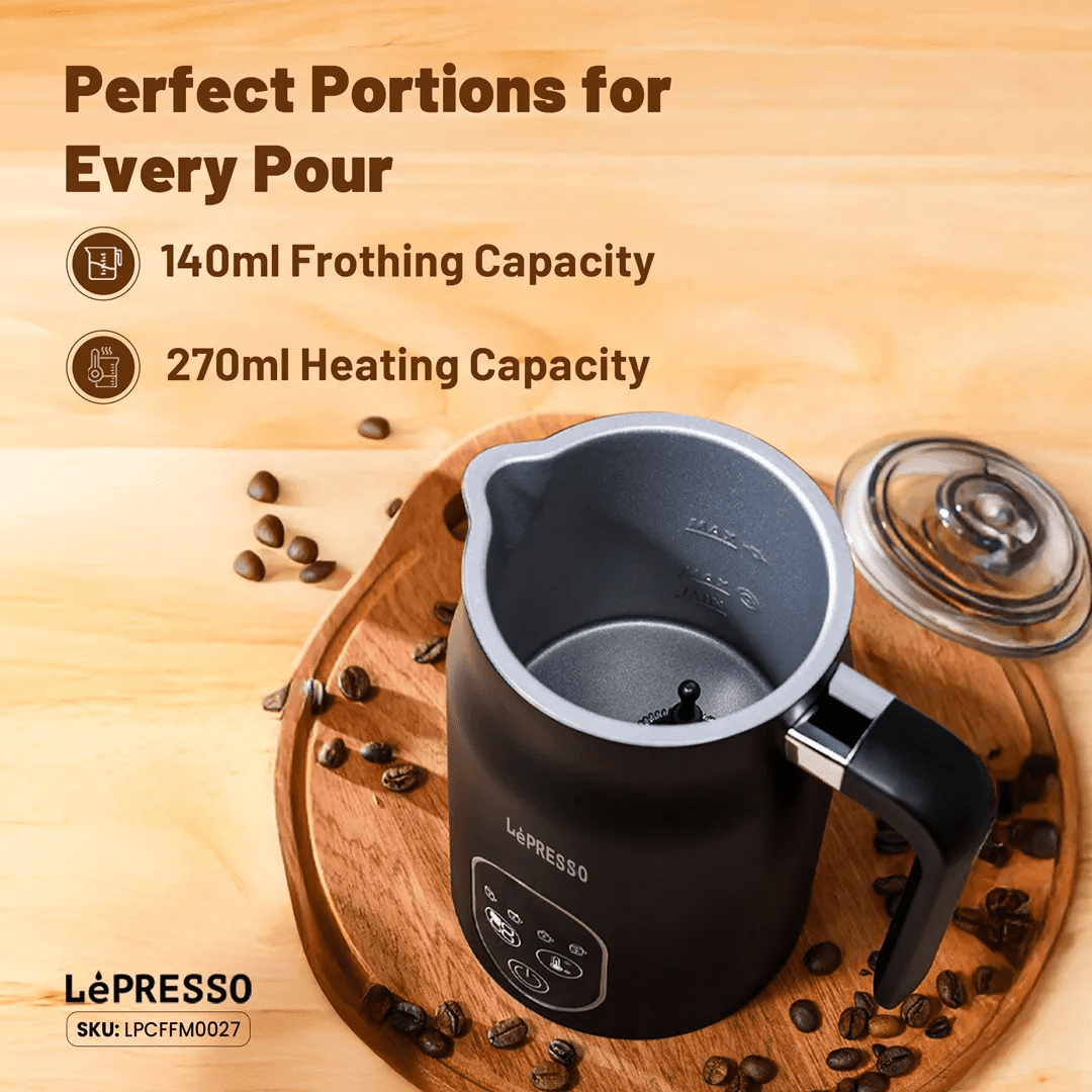 LéPRESSO Electric Milk Frother 4