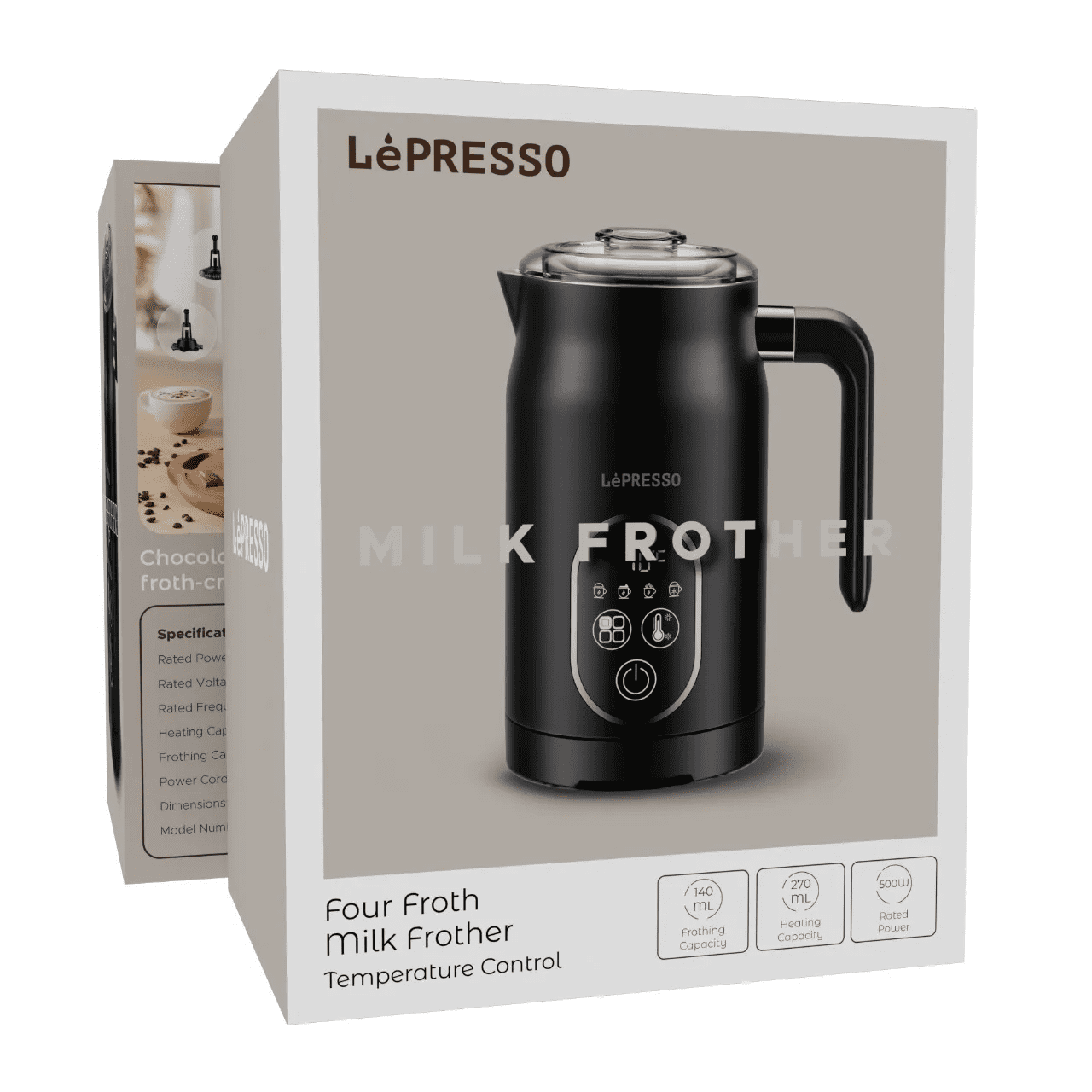 LéPRESSO Electric Milk Frother 5