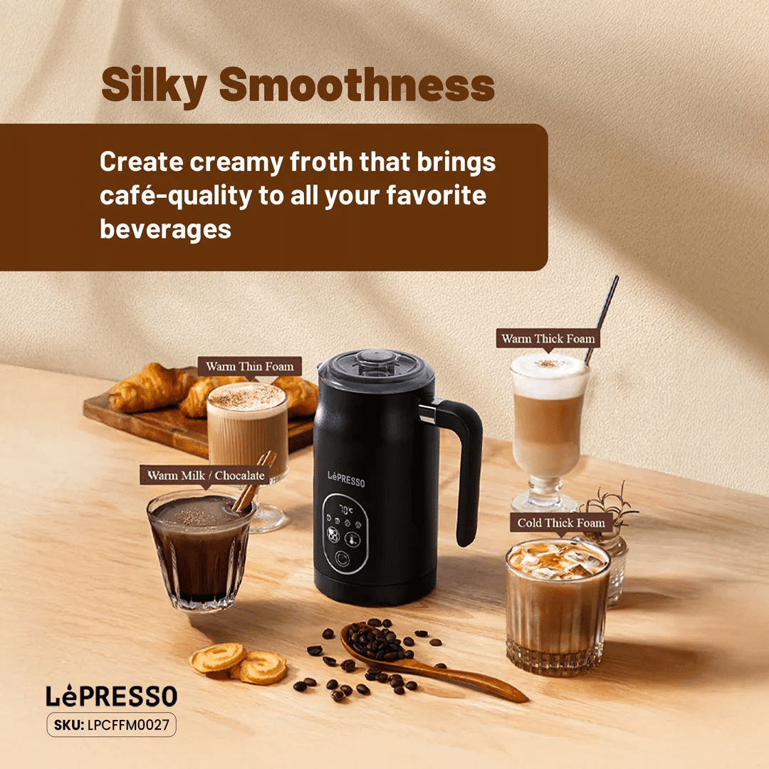 LéPRESSO Electric Milk Frother 6