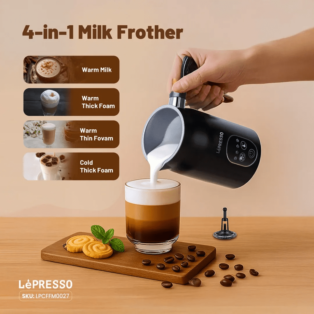 LéPRESSO Electric Milk Frother 7