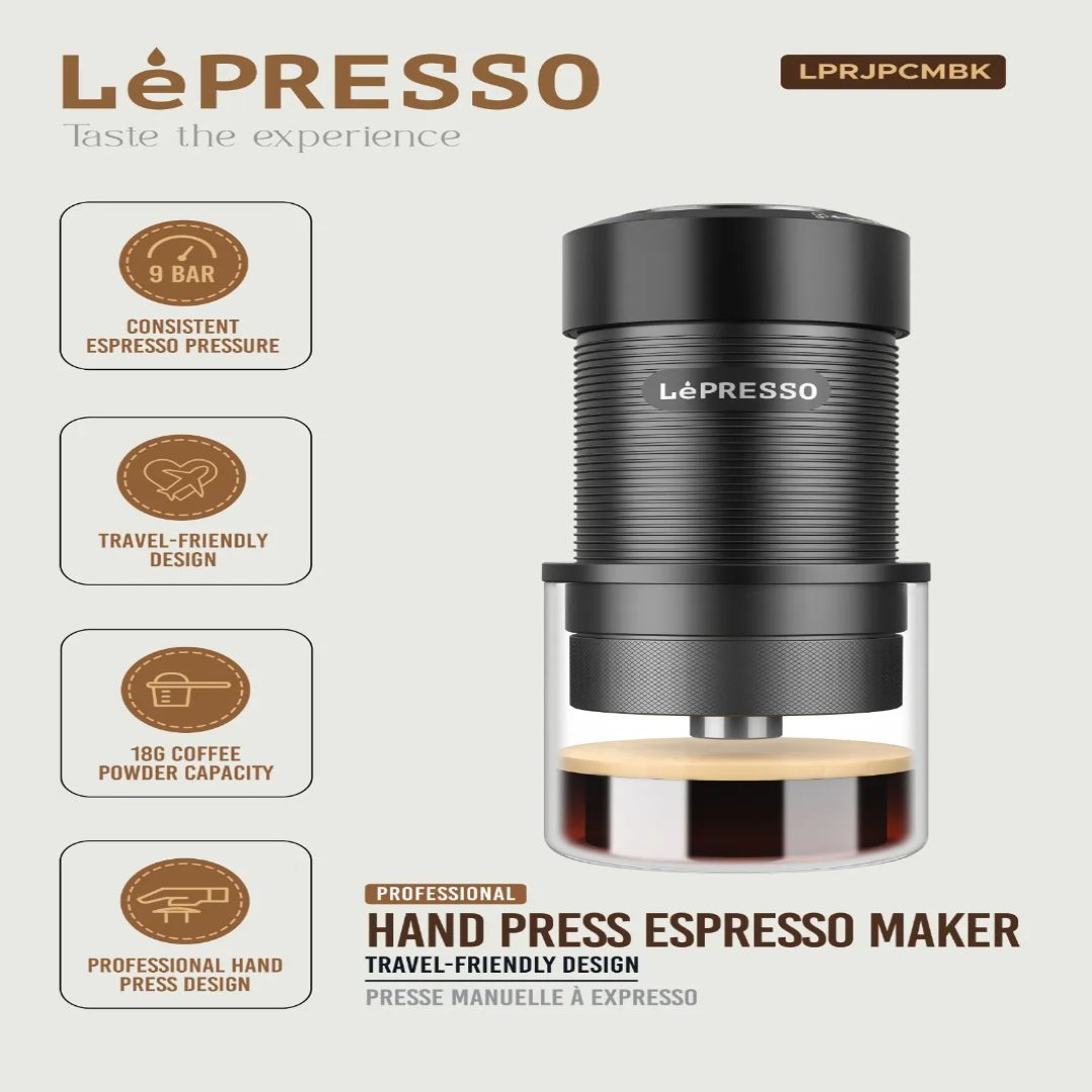 LePRESSO Portable Espresso Maker 8