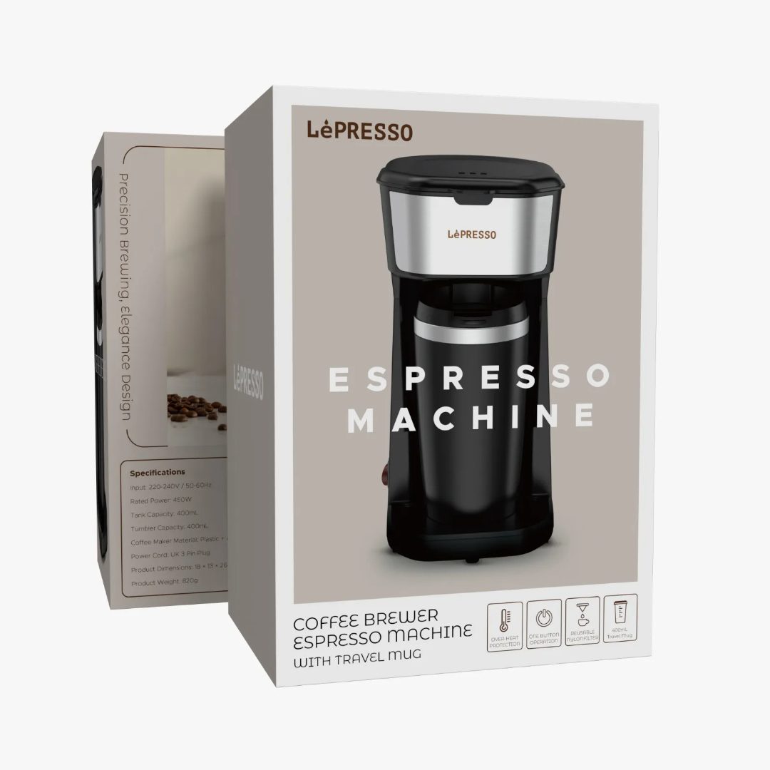 Single Serve Coffee Maker with Travel Mug 3