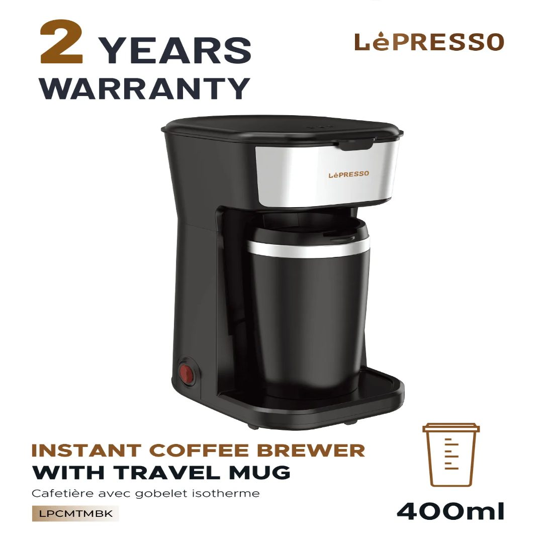 Single Serve Coffee Maker with Travel Mug 4