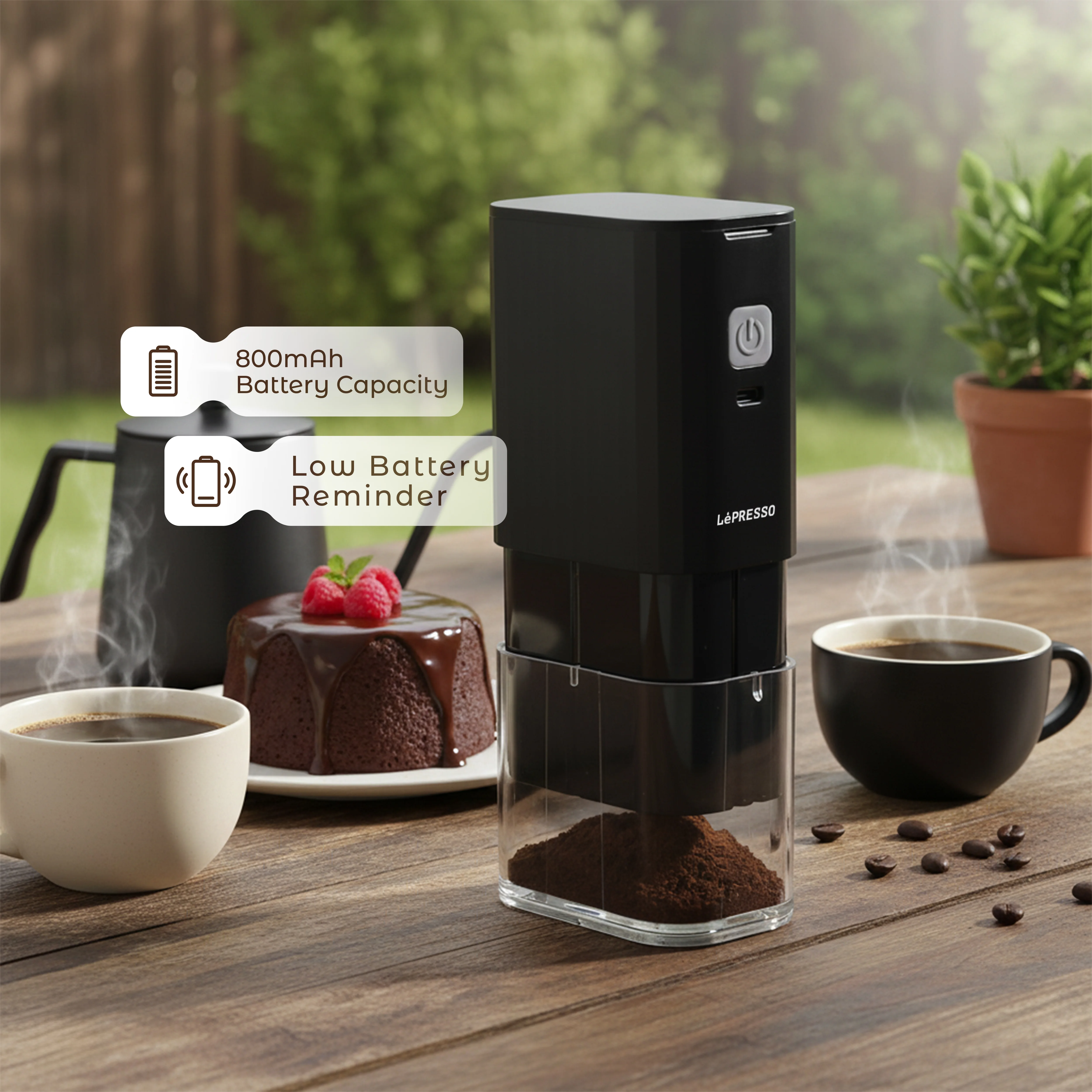 LePRESSO Electric Coffee Grinder 7