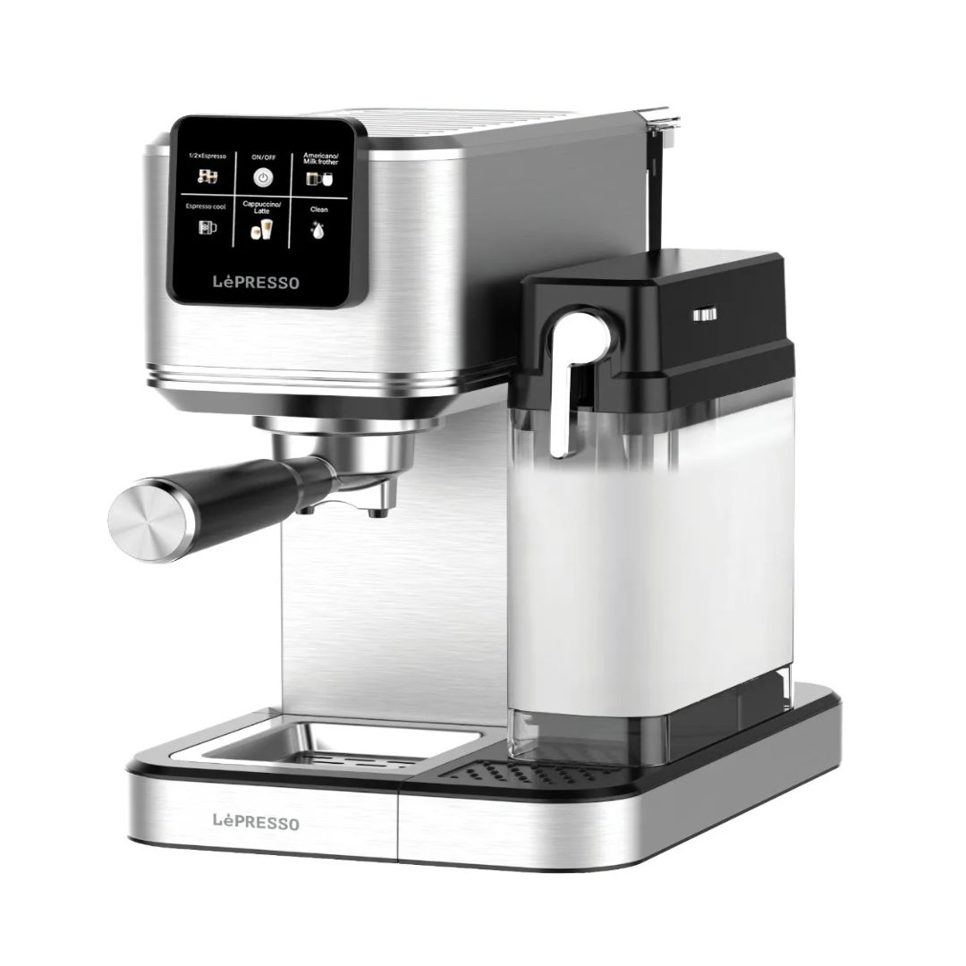 LéPRESSO Espresso Coffee Machine with Milk Frother 7