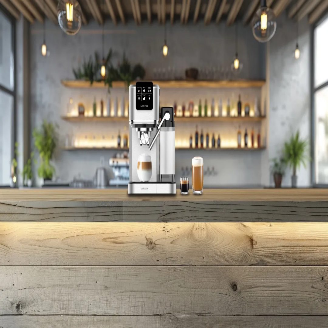 LéPRESSO Espresso Coffee Machine with Milk Frother 8