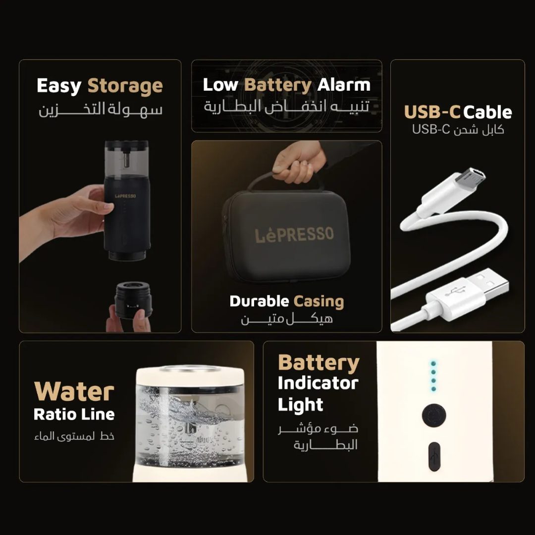 Lepresso Portable Espresso Maker Kit 5