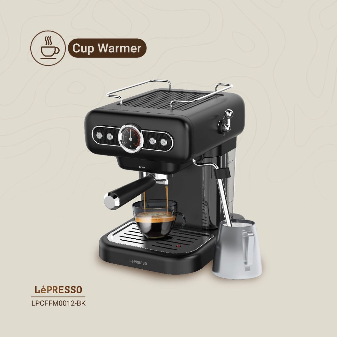Lepresso Espresso Coffee Machine with Milk Frother 3