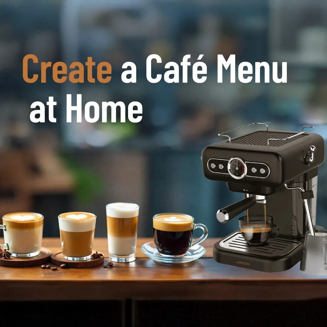 Lepresso Espresso Coffee Machine with Milk Frother 7