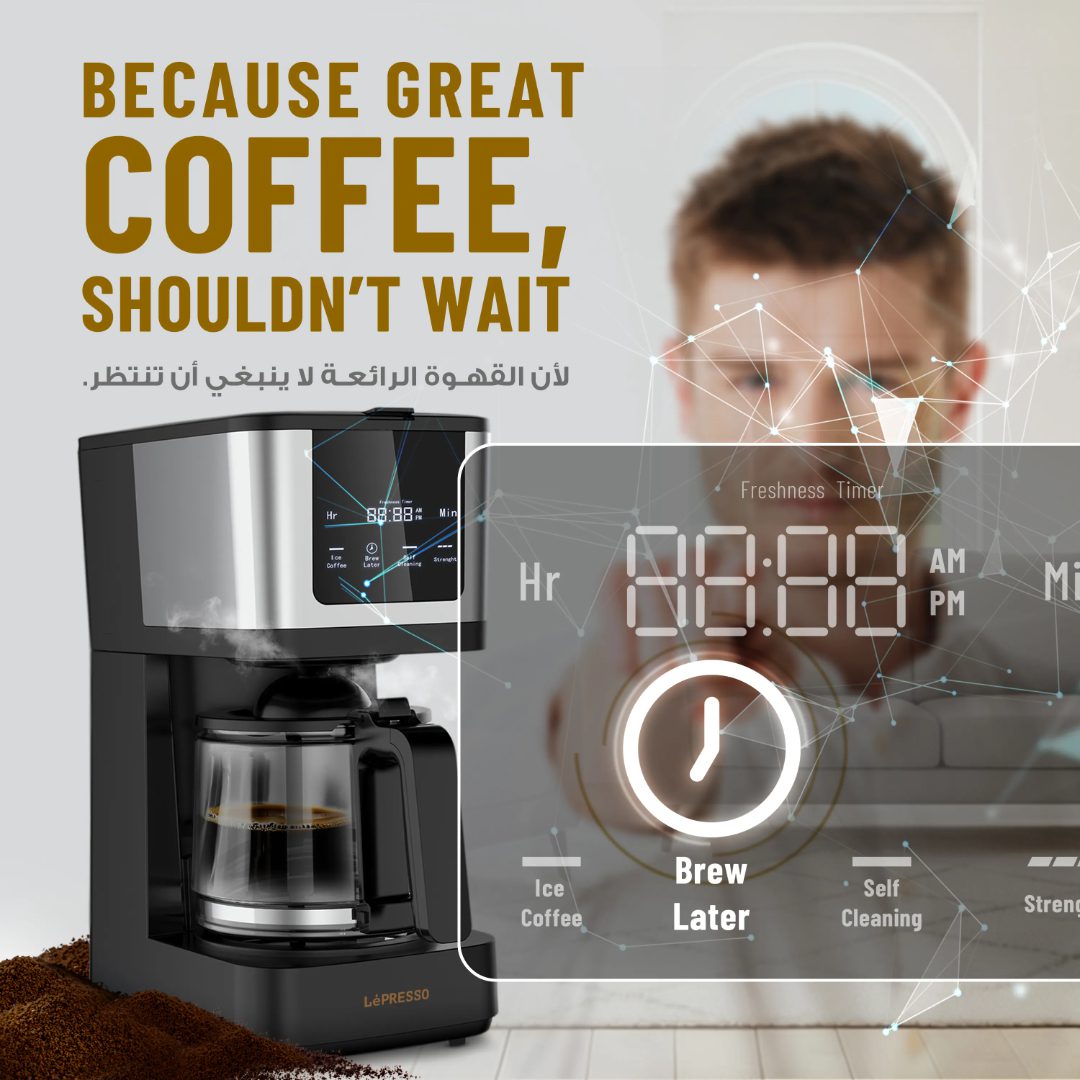Digital Programmable Coffee Maker 3
