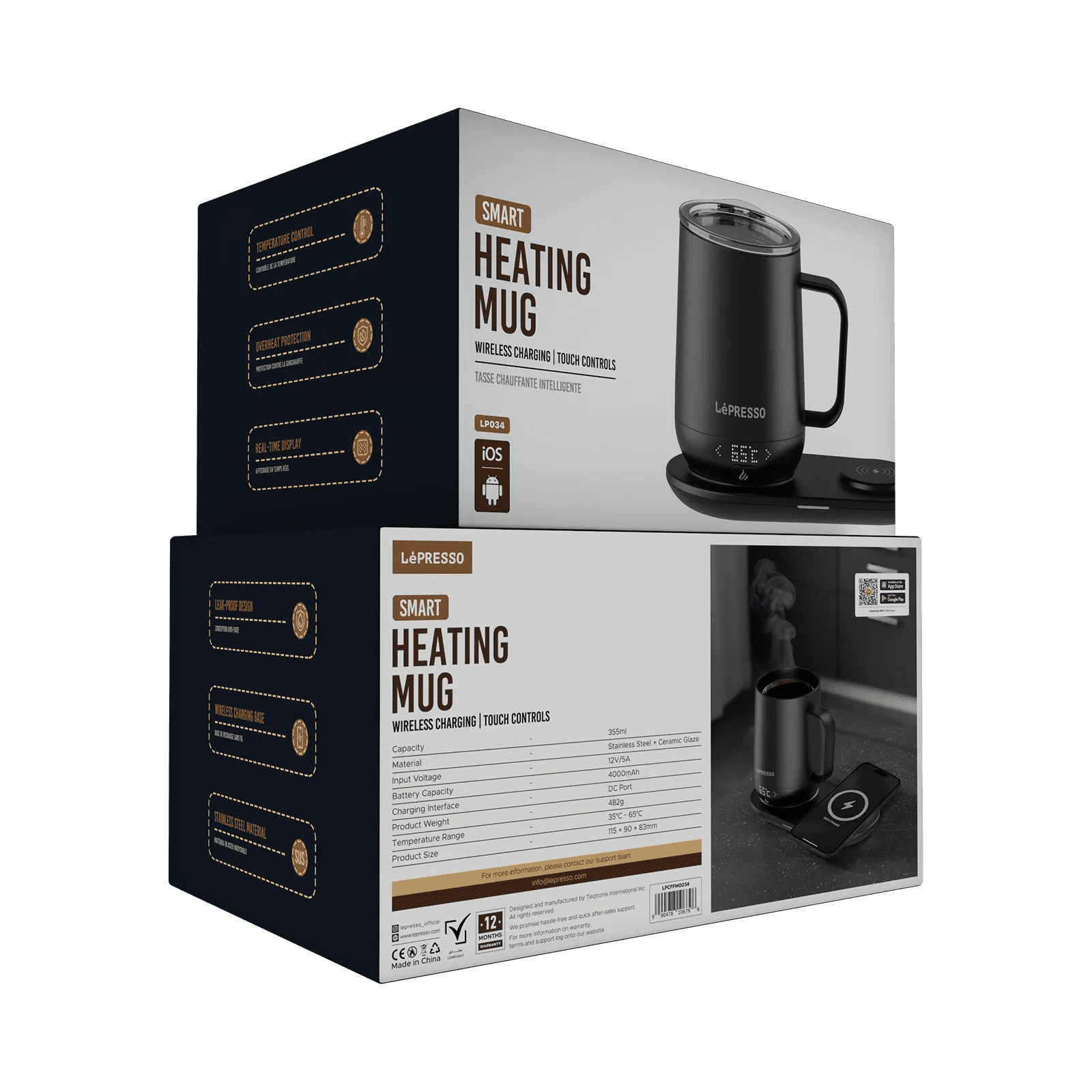 LèPRESSO Electric Mug Warmer with Temperature Control 5
