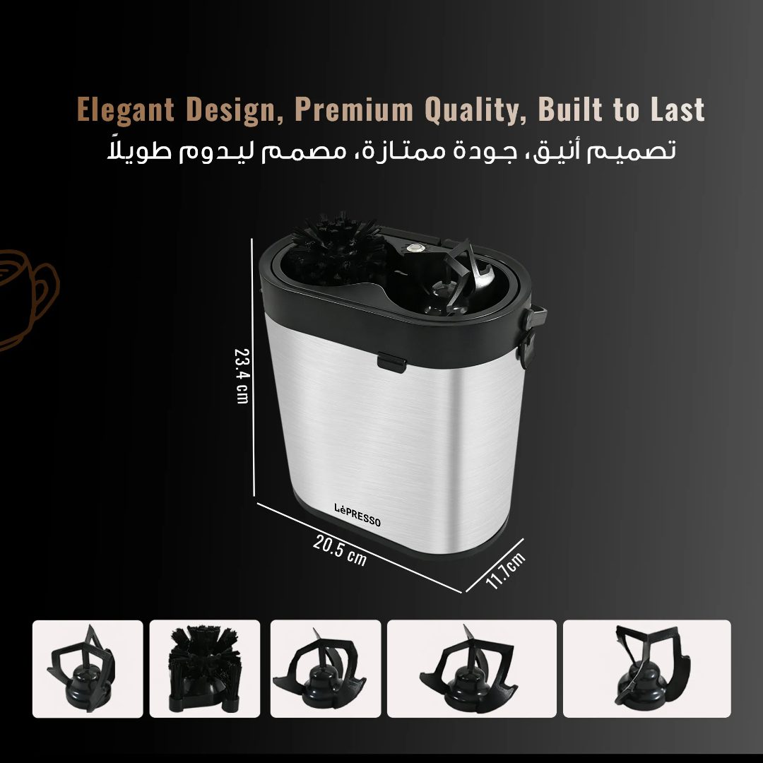 LePRESSO Stainless Steel Coffee Machine Cleaner 7