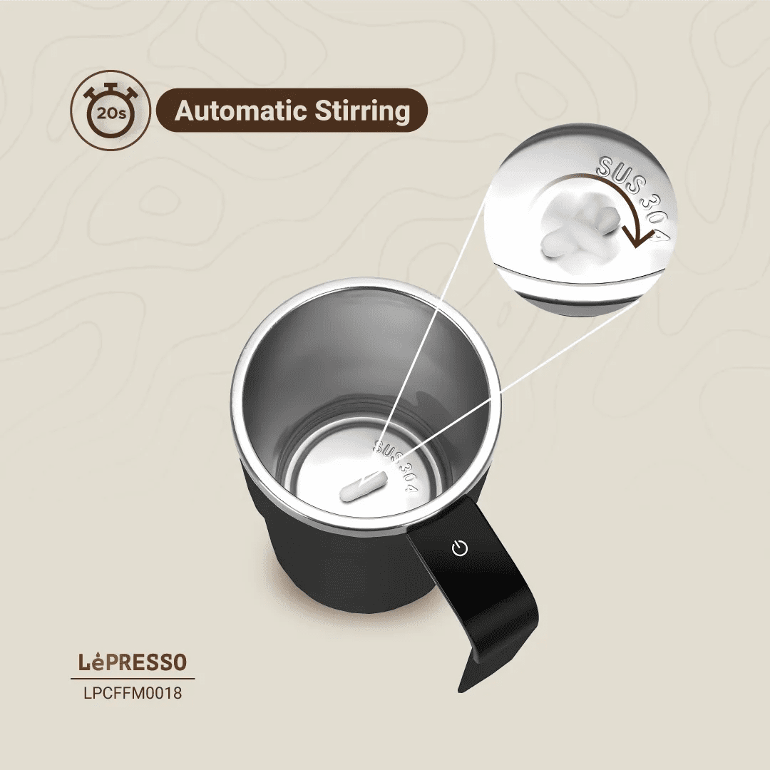 LéPRESSO Electric Milk Frother 7