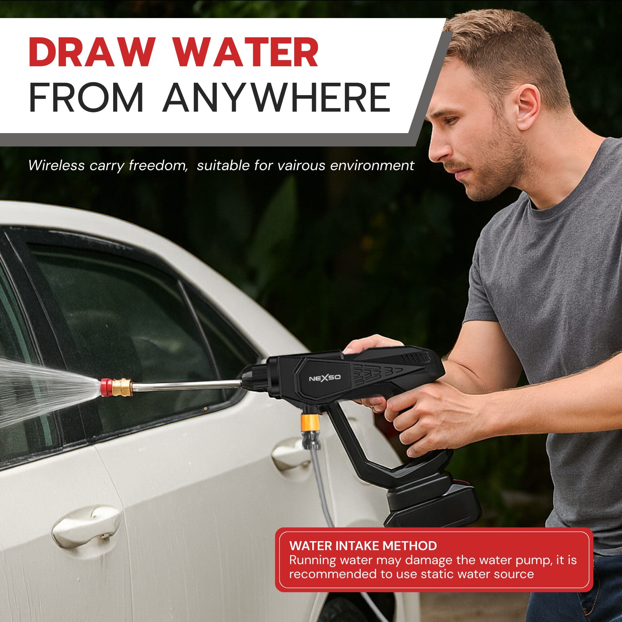 NEXSO Car Pressure Washer 3