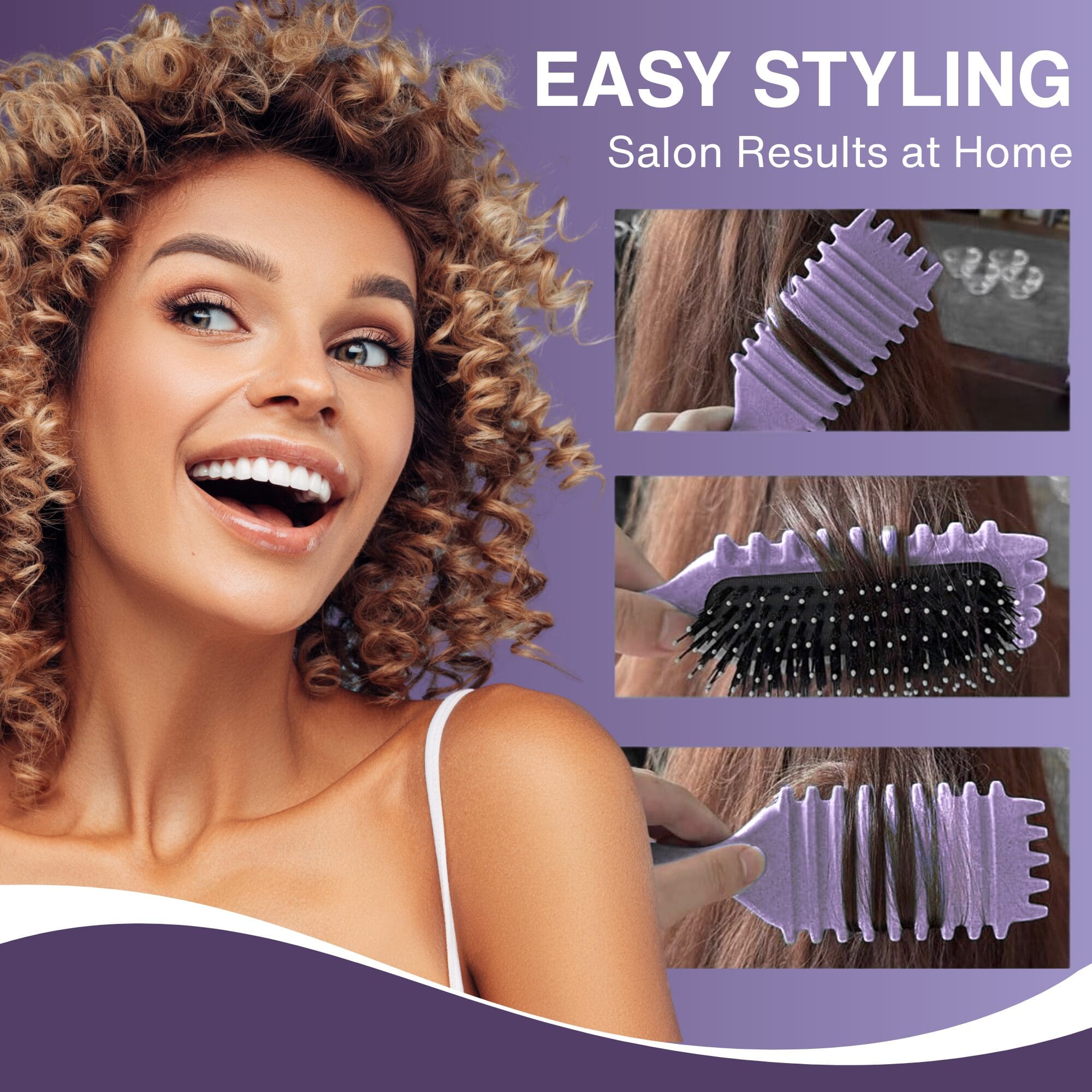 NEXSO - Curly Hair Brush 3