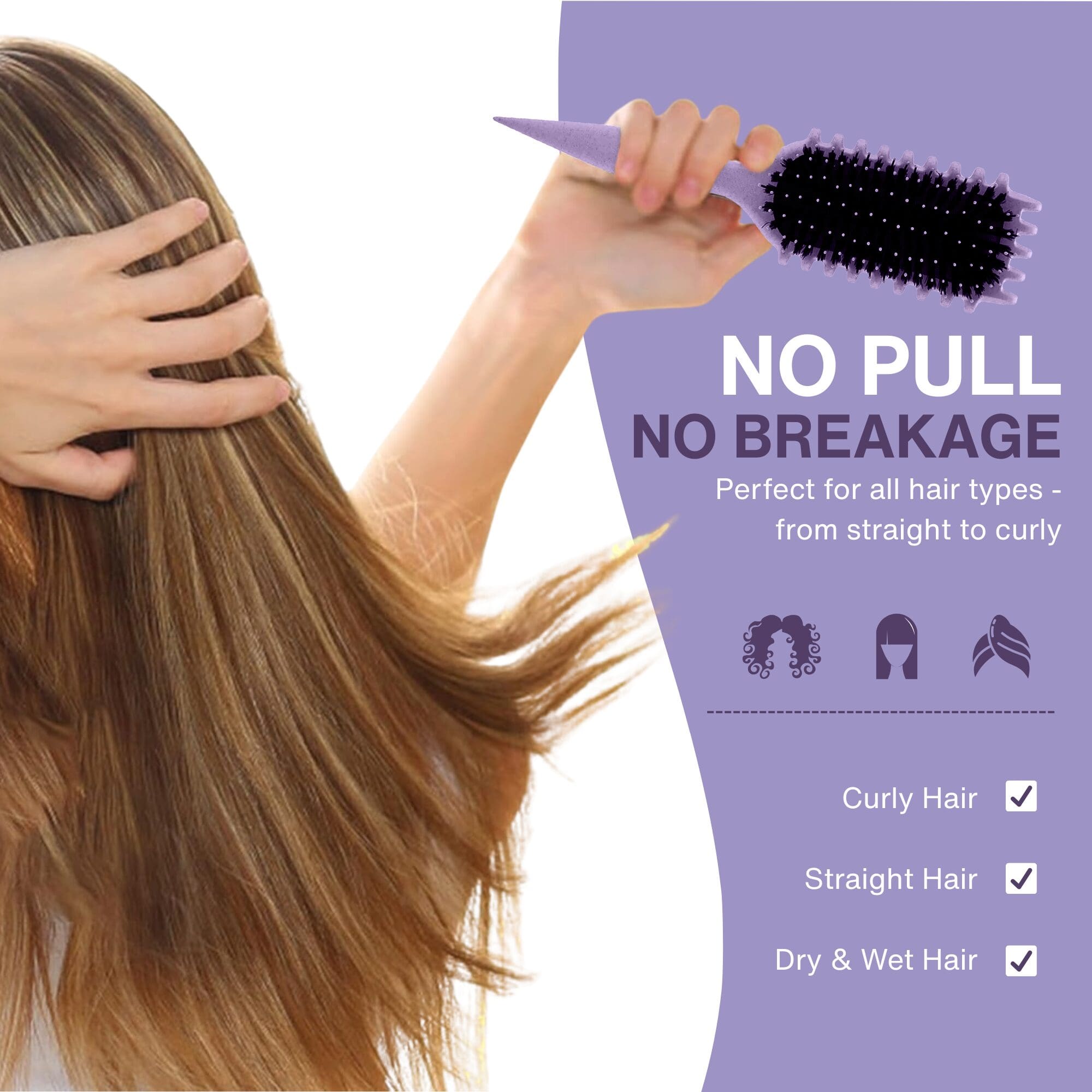 NEXSO - Curly Hair Brush 4