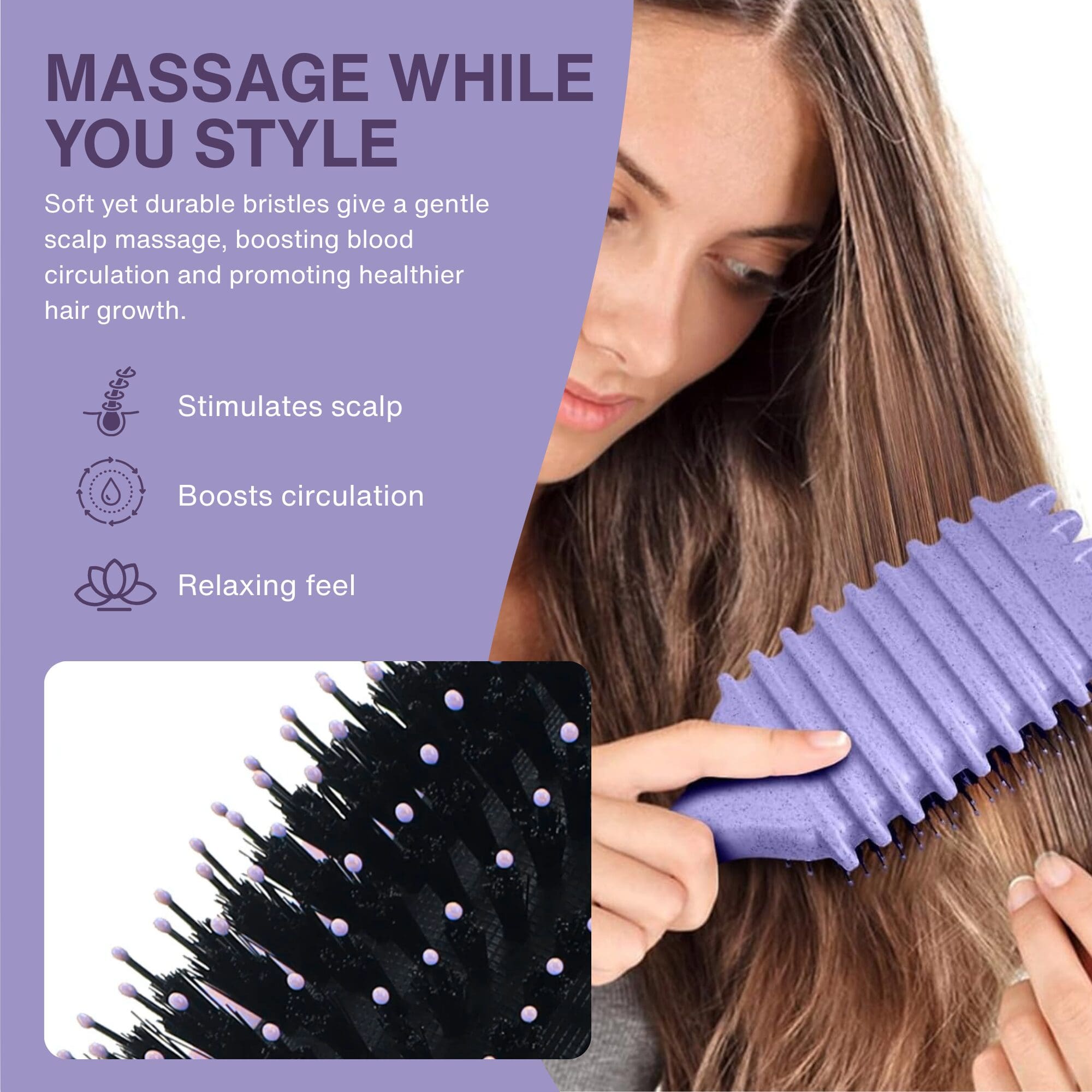 NEXSO - Curly Hair Brush 5