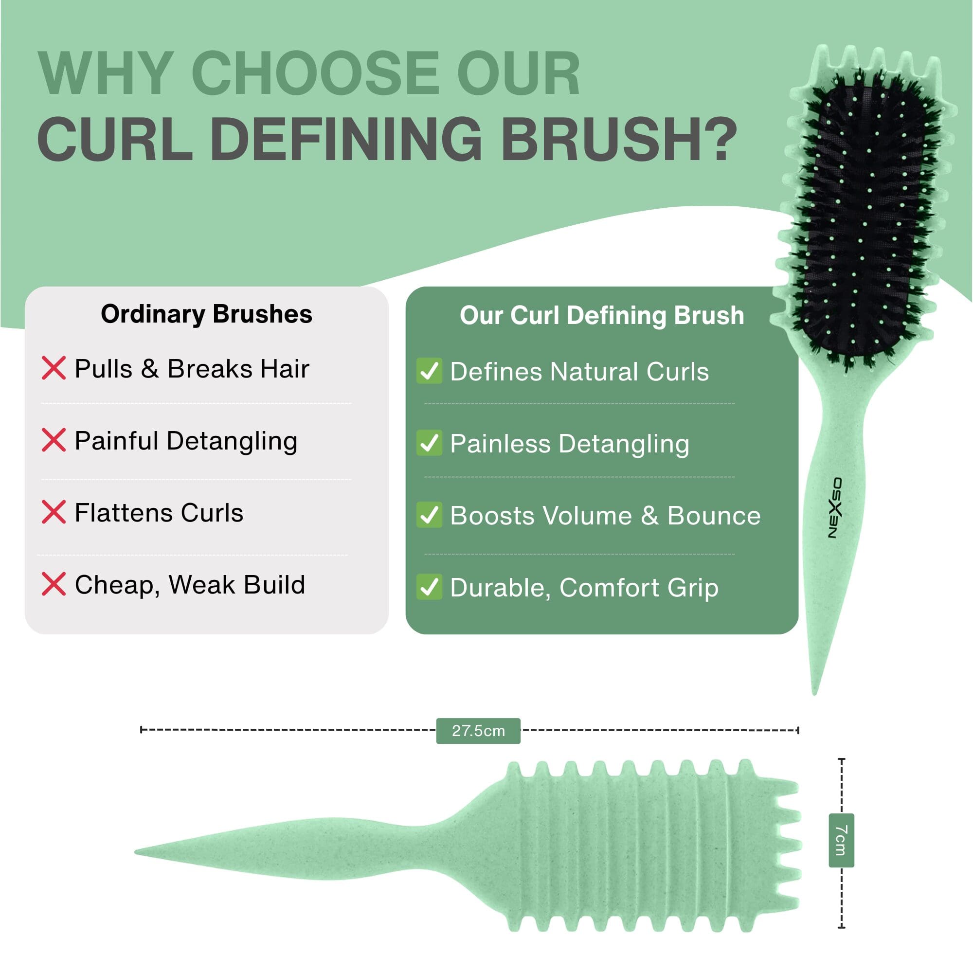 Nexso - Curly Hair Brush 4