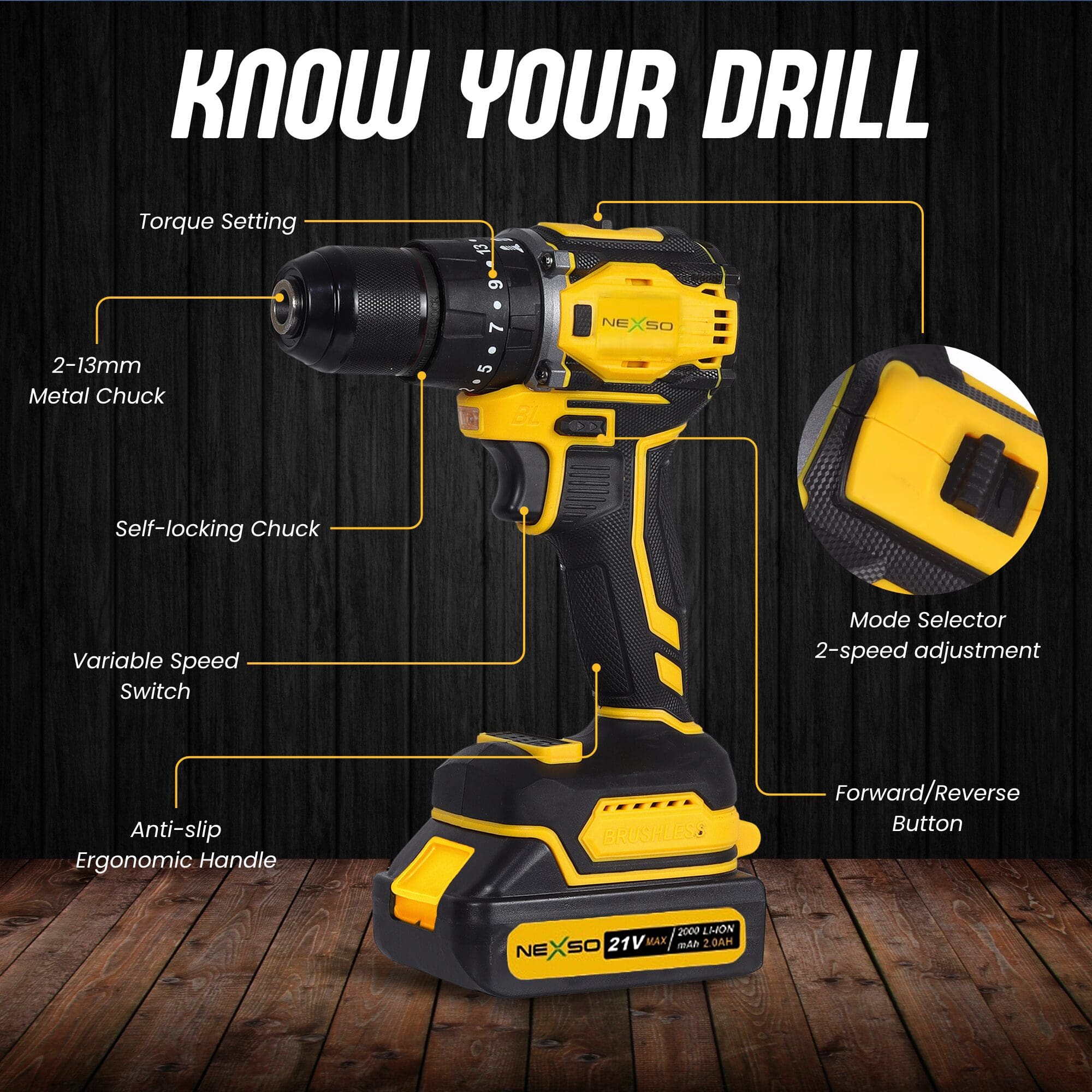 NEXSO DrillPro G3 7
