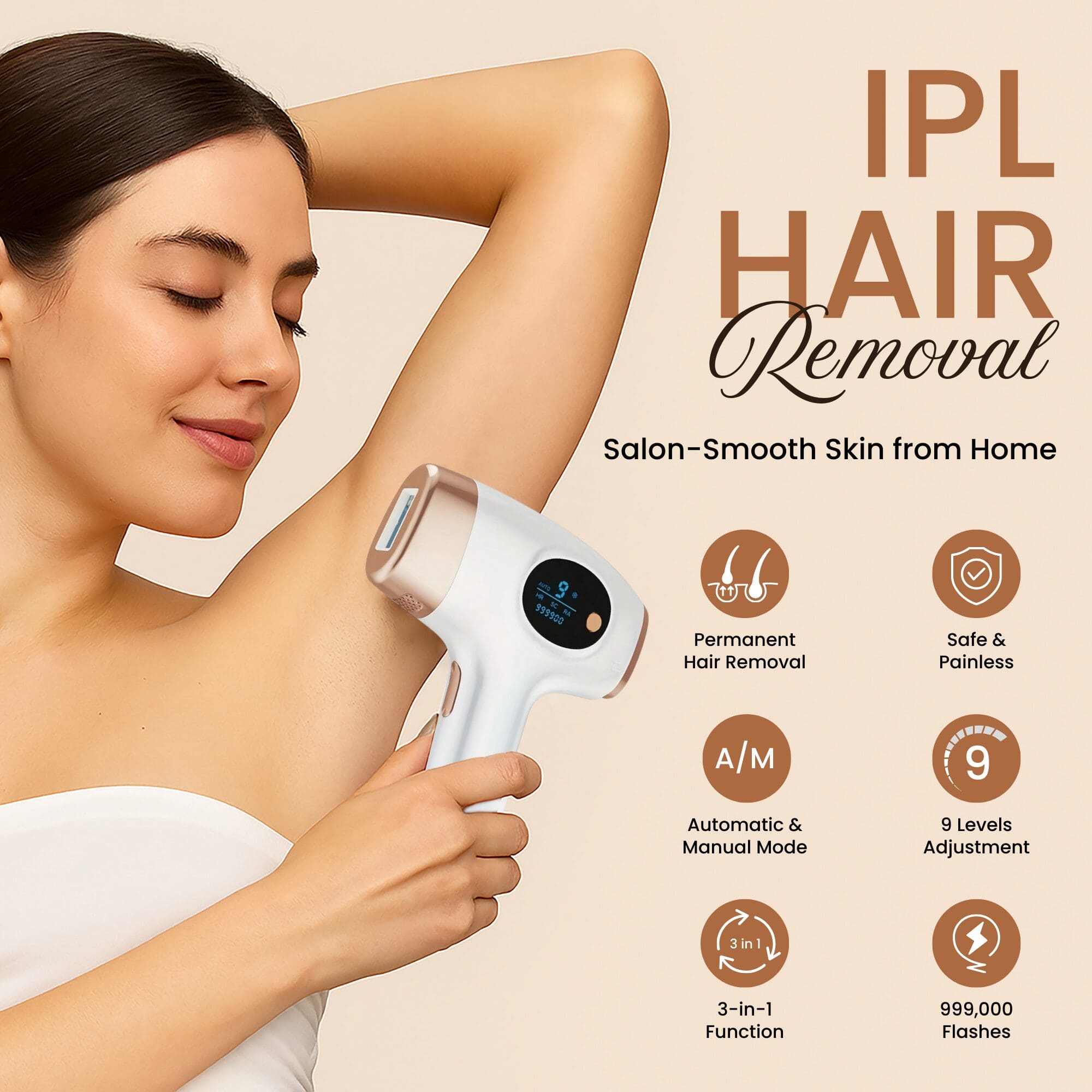 NEXSO IPL Hair Removal Device 2