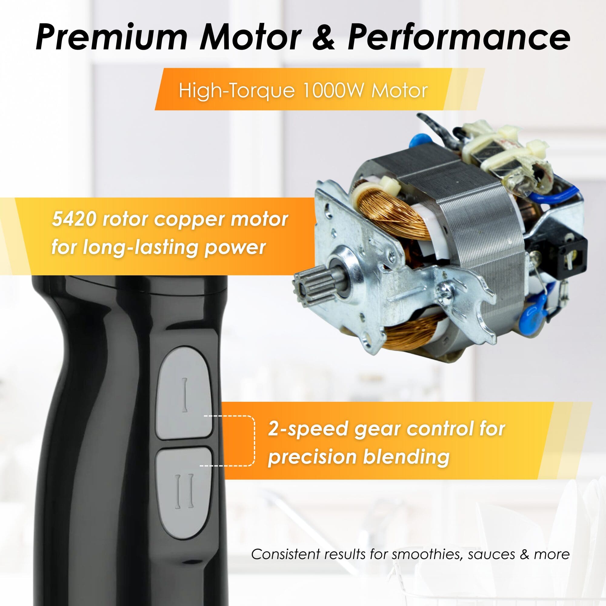 NEXSO Hand Blender 8