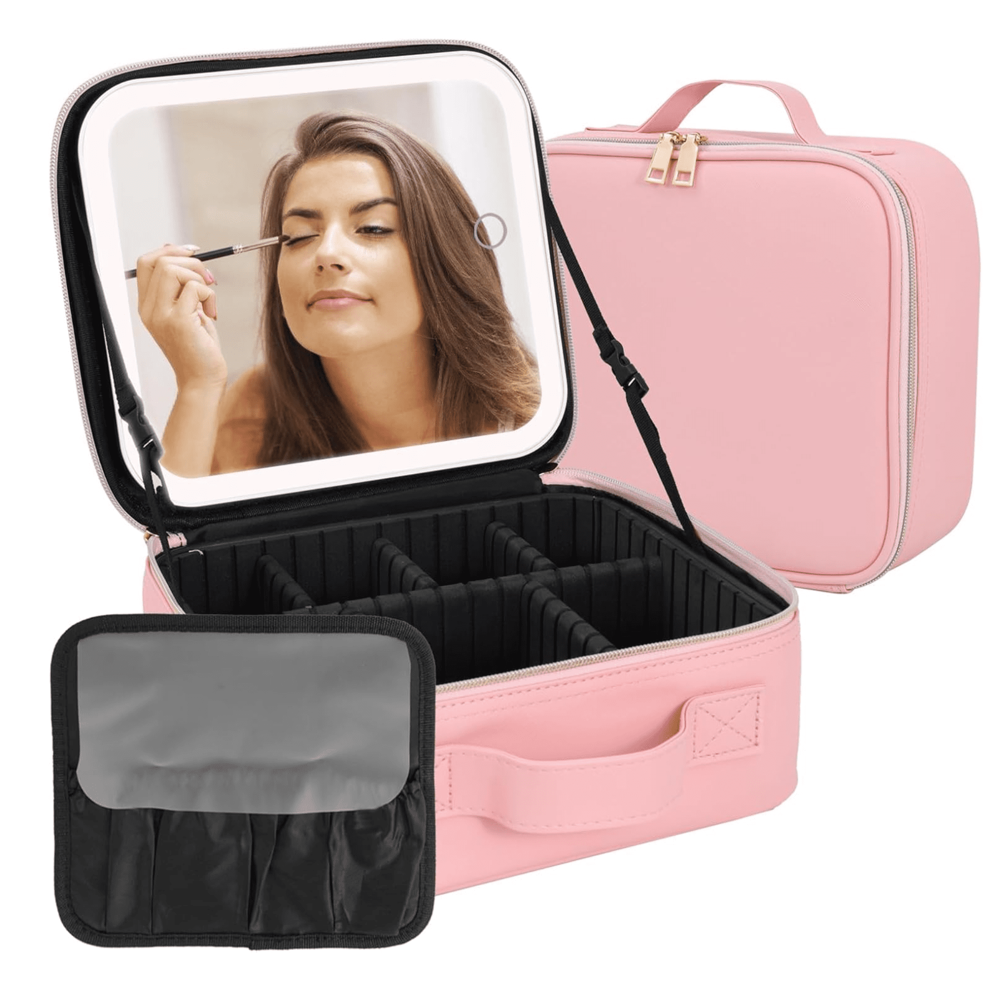 Rechargeable LED Lighted Makeup Case 8