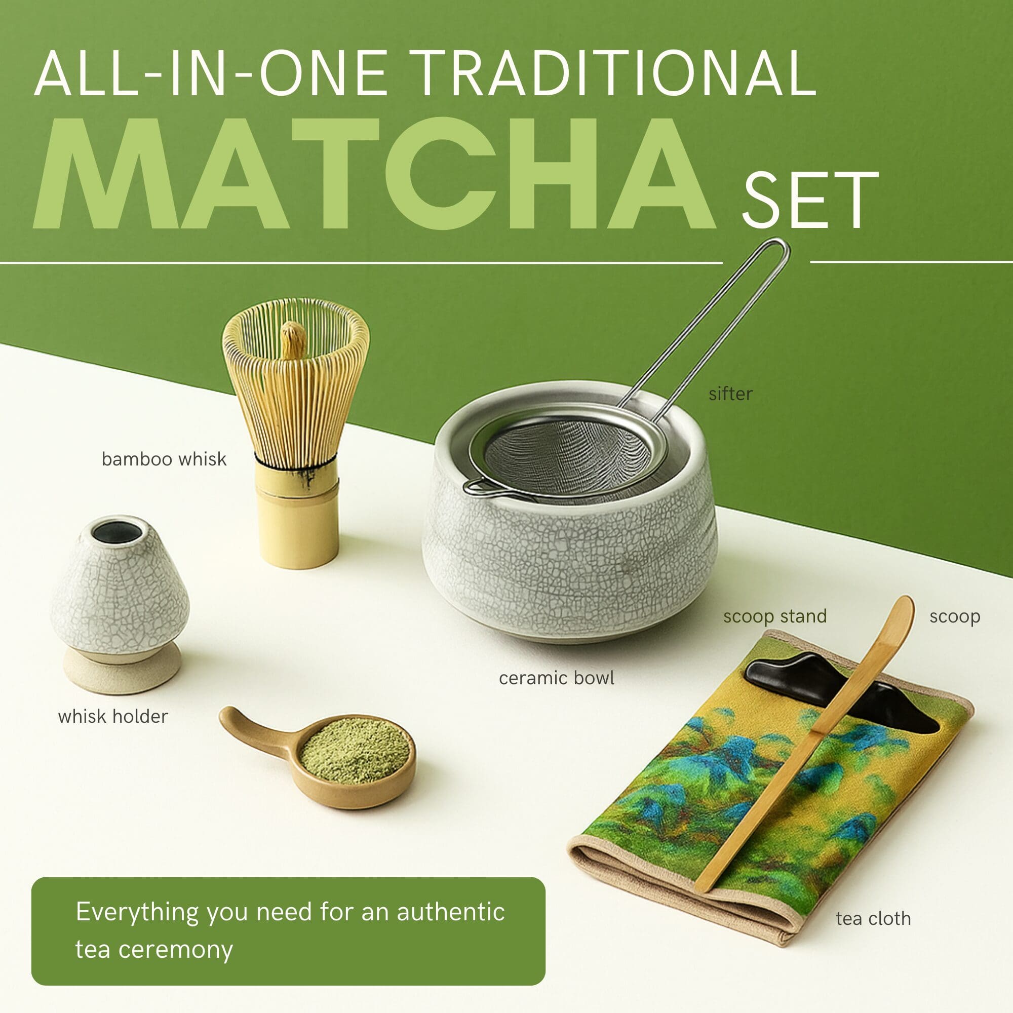 Nexso - Matcha Tea Set 7