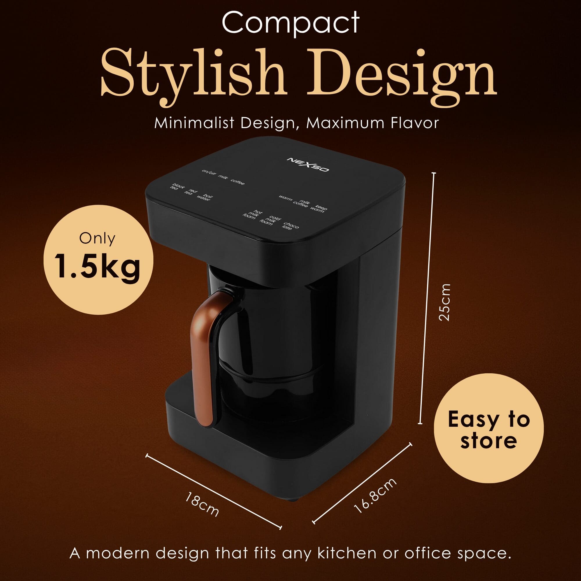 NEXSO Turkish coffee maker 6