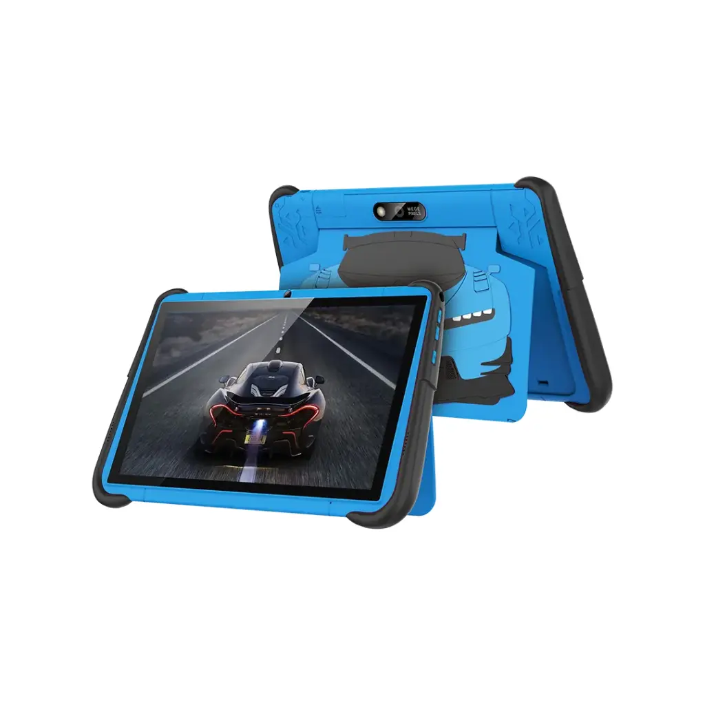 Kids Tablet with Shockproof Sports Car Kickstand Case 2