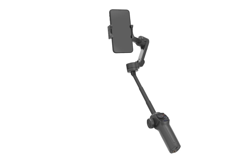 Porodo 3-Axis Gimbal Stabilizer AI Tracking 4