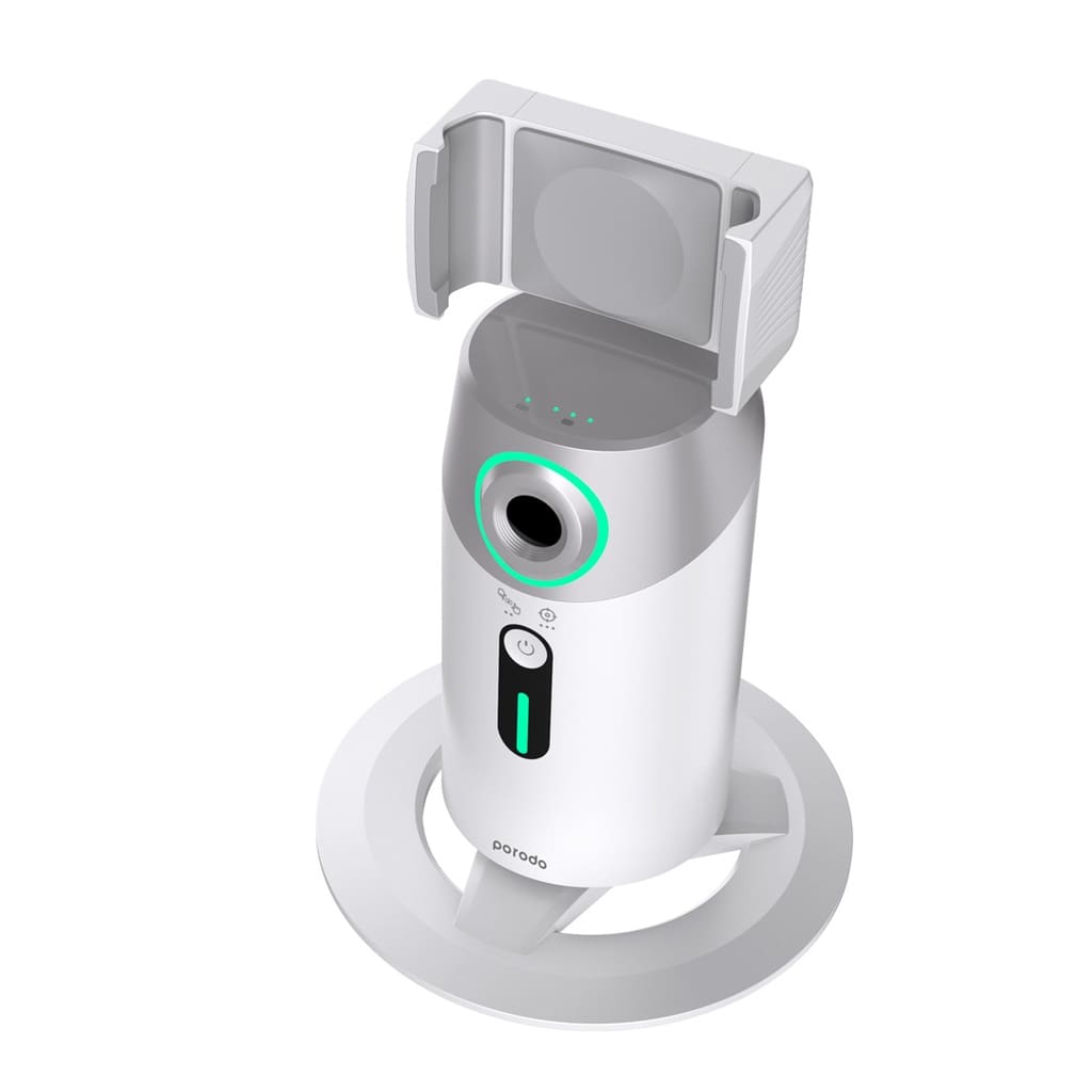 Porodo 360° Rotation AI Face Tracking with Remote Control 5